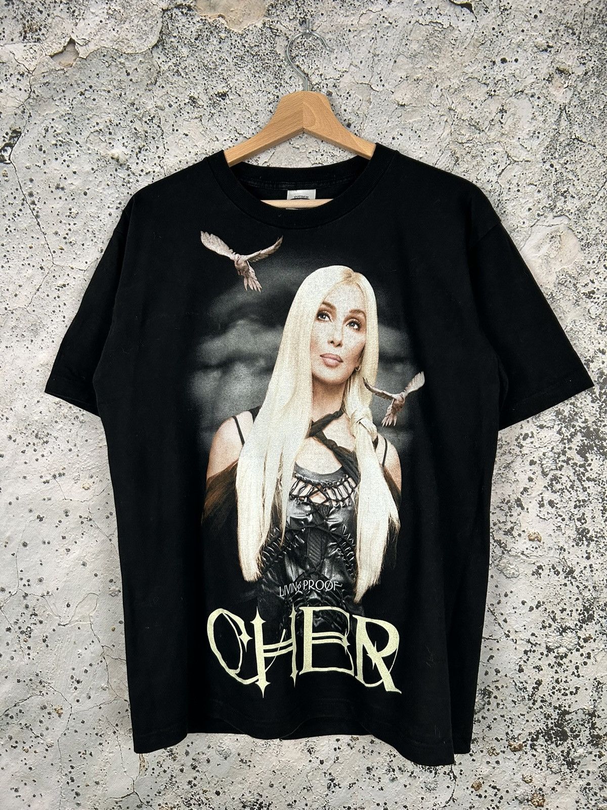 Band Tees Vintage Cher Living Proof 2002 Tour Band Tee Graphic Rare Size US M / EU 48-50 / 2 - 1 Thumbnail