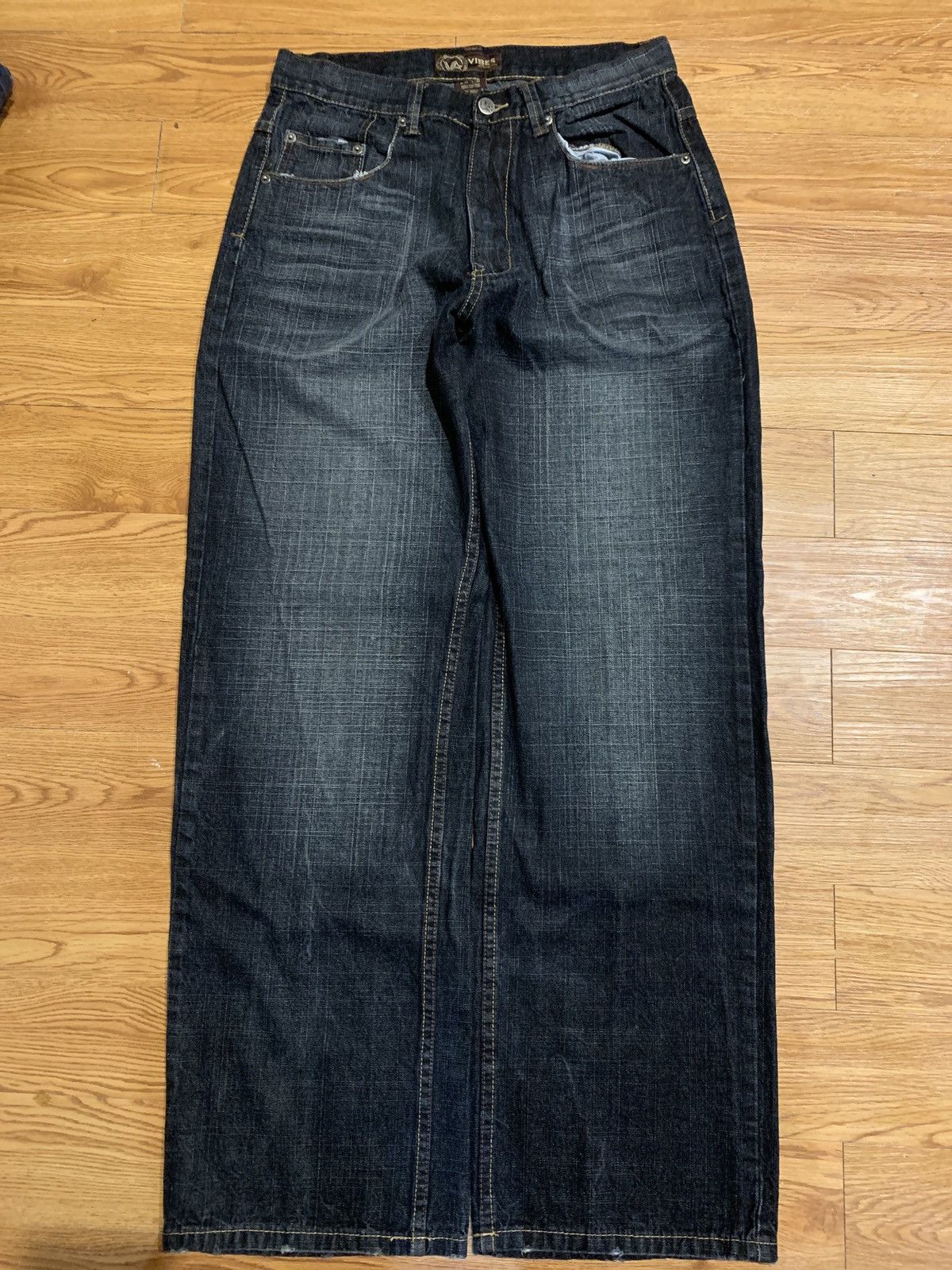 Vintage baggy y2k vibes jeans Size US 32 / EU 48 - 1 Thumbnail