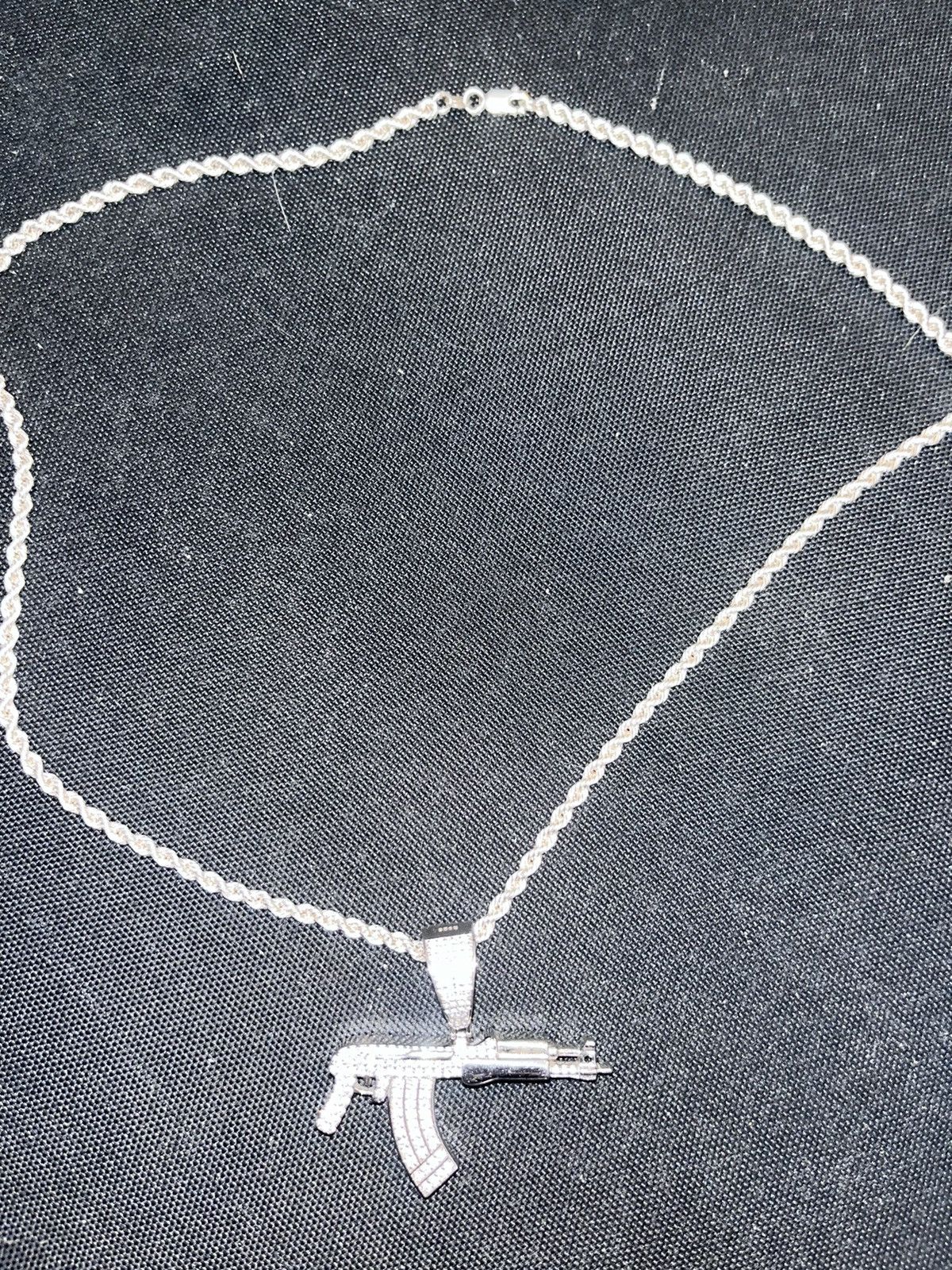 Other Moisannite ak pendant Size ONE SIZE - 4 Thumbnail