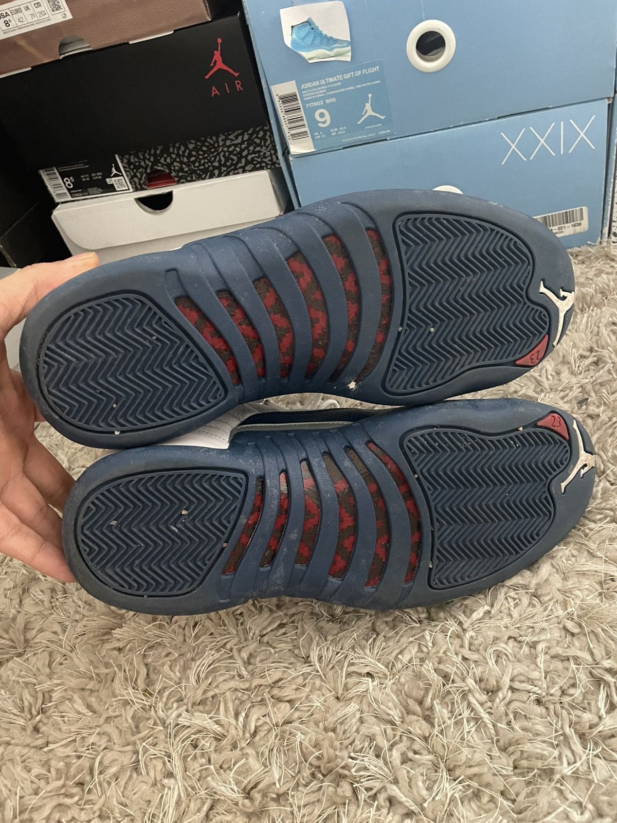 Jordan Brand Jordan 12 French Blue Size US 9 / EU 42 - 9 Thumbnail