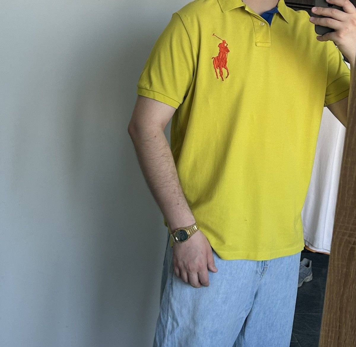 Polo Ralph Lauren Vintage polo Ralph Lauren tee shirt big logo large men’s PRL Size US L / EU 52-54 / 3 - 3 Thumbnail