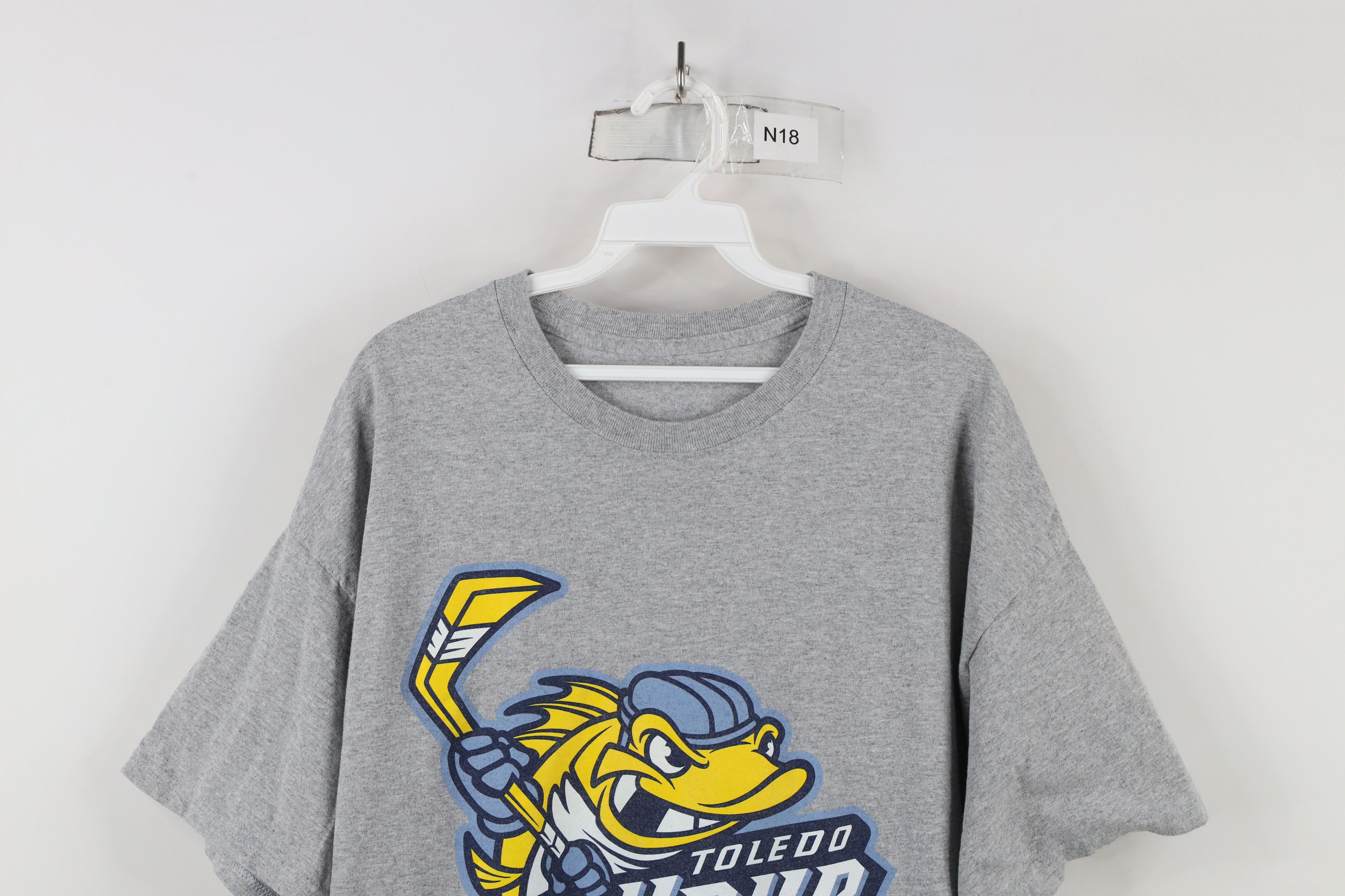 Vintage Vintage League Hockey Toledo Walleye Short Sleeve T-Shirt Size US XL / EU 56 / 4 - 2 Thumbnail