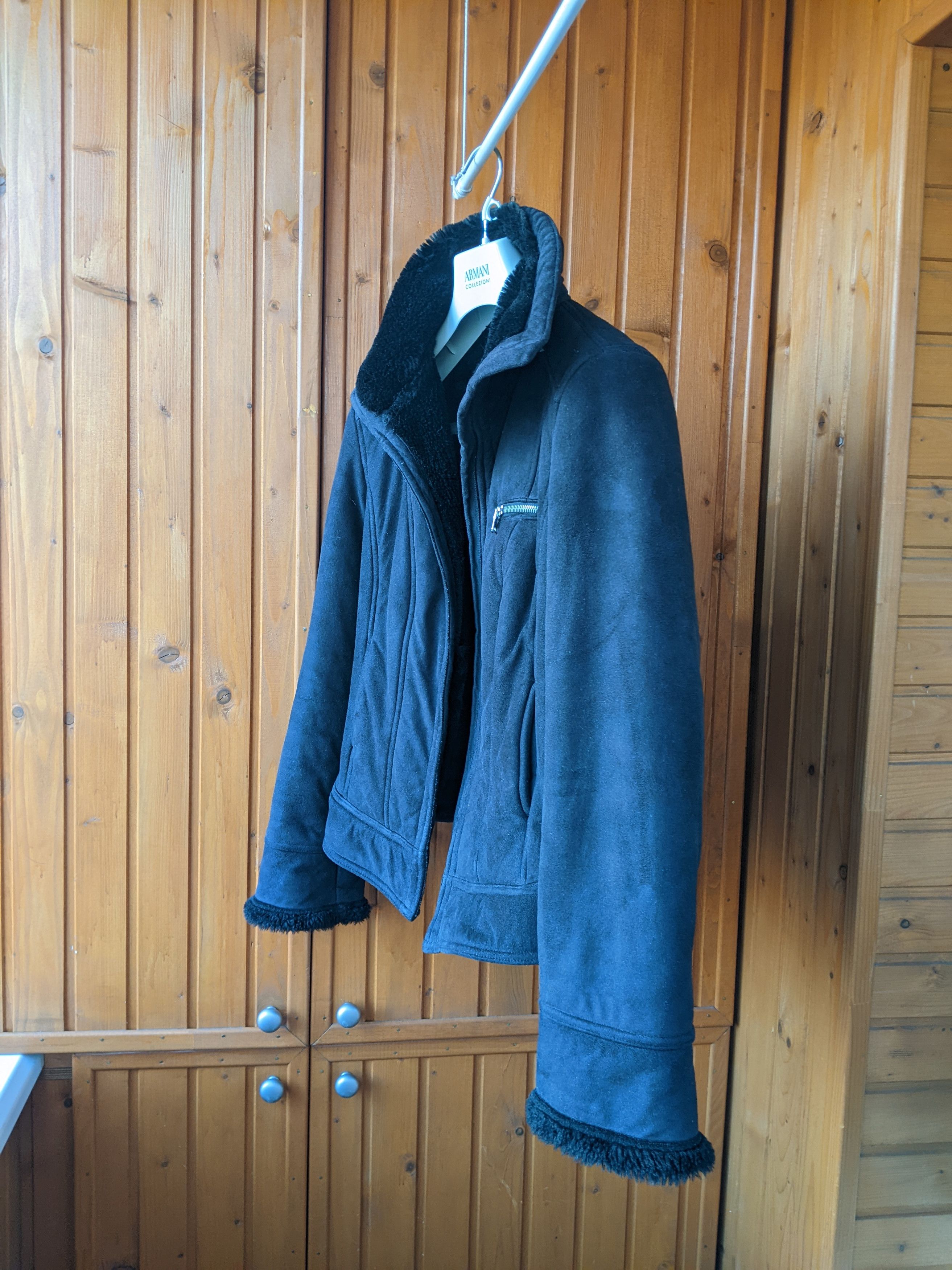 Sisley Sisley Sherpa Faux Fur Chinchilla Jacket Vintage Prada Guess Size M / US 6-8 / IT 42-44 - 5 Thumbnail