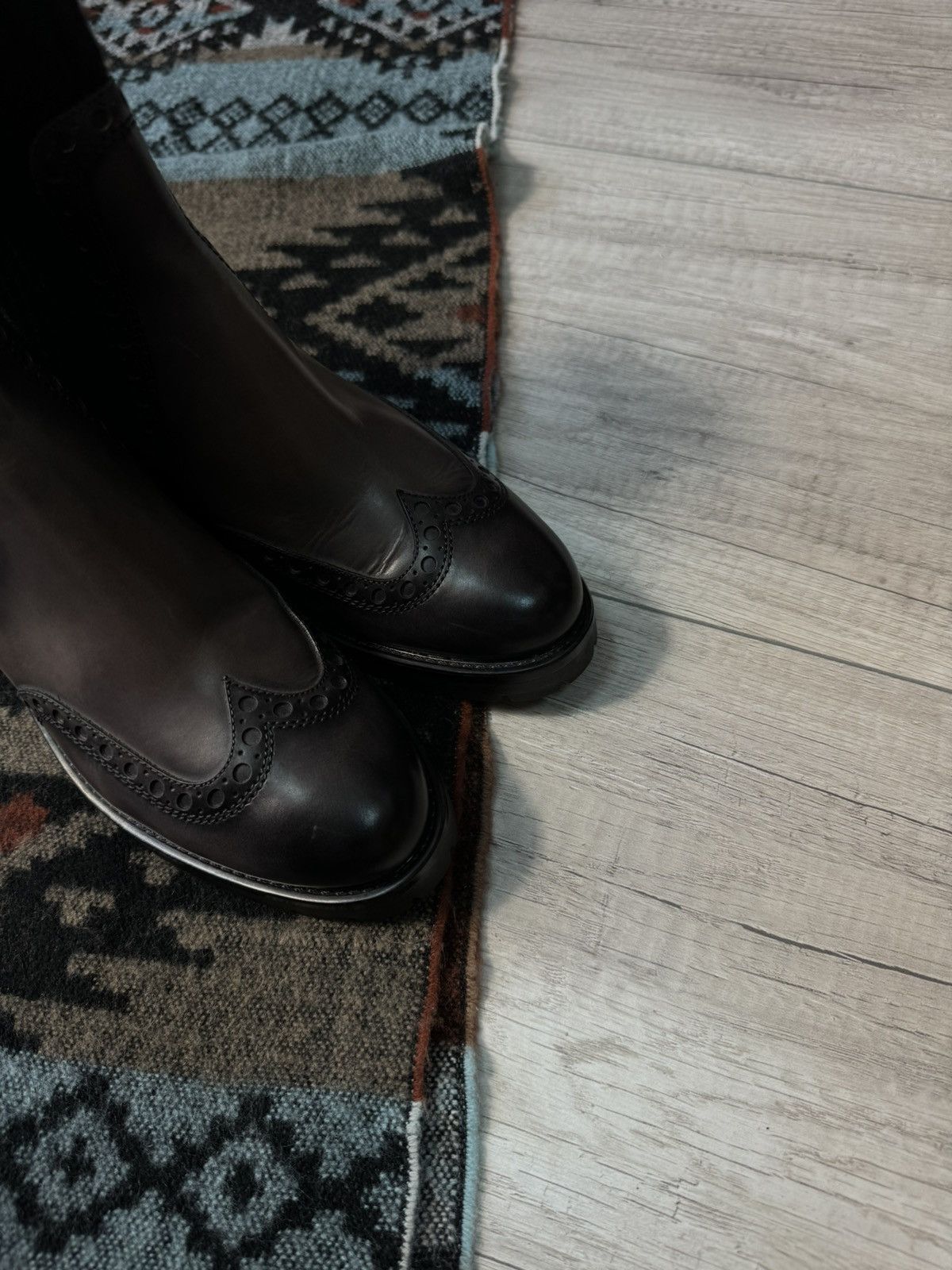Santoni Santoni Sock-Style Ankle Boots Shoes Size 38 Size US 8 / IT 38 - 3 Thumbnail