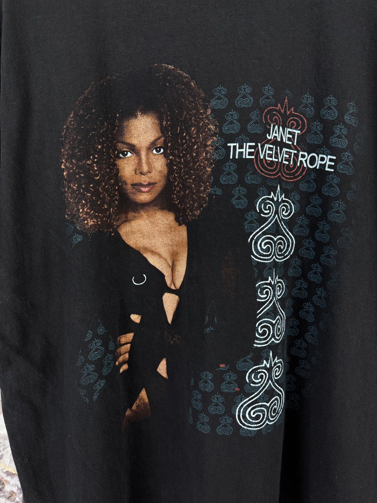 Michael Jackson Janet Jackson The Velvet Rope Tour 1998 Vintage T-Shirt Rare Size US XL / EU 56 / 4 - 6 Thumbnail
