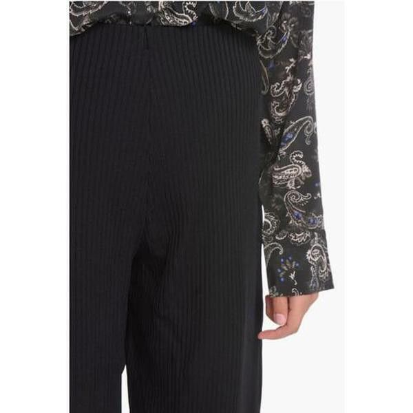Balenciaga o1mt1gz1224 Palazzo Pants in Black Size 28" / US 6 / IT 42 - 3 Thumbnail