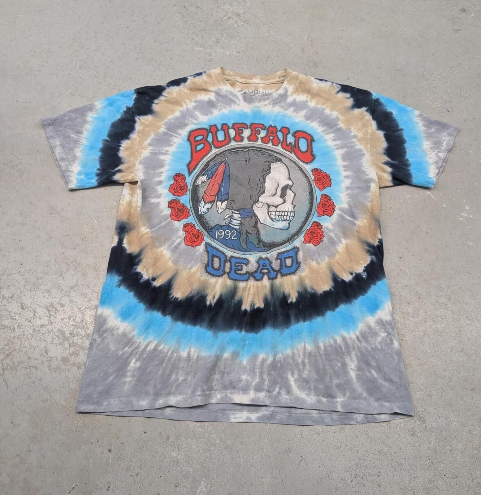 Liquid Blue Liquid Blue Grateful Dead Buffalo Dead Reissue t-shirt Size US L / EU 52-54 / 3 - 1 Thumbnail