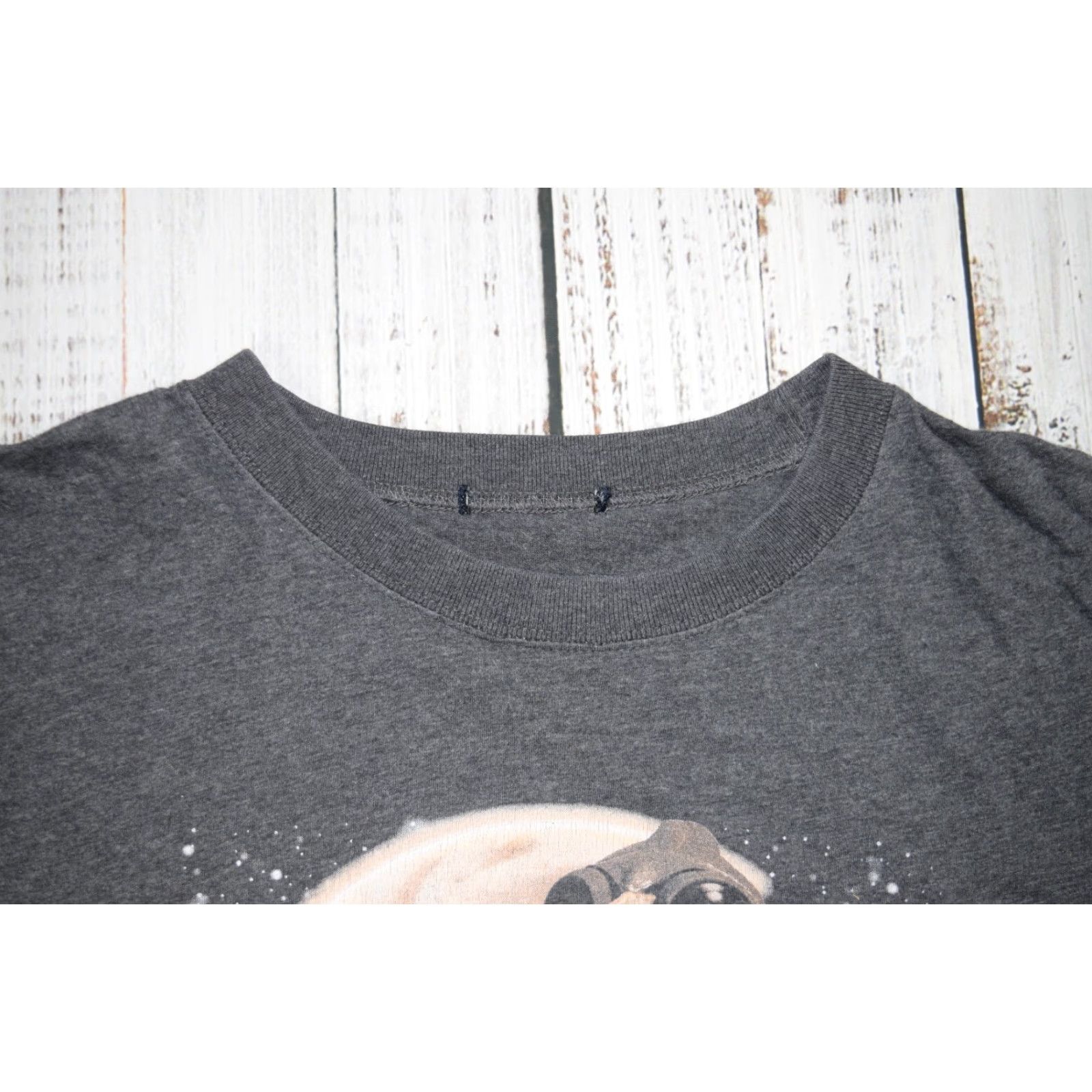 Star Wars VINTAGE STAR WARS ANAKIN POD RACING T-SHIRT ADULT LARGE DARK GRAY GRAPHIC MENS Size US L / EU 52-54 / 3 - 5 Thumbnail