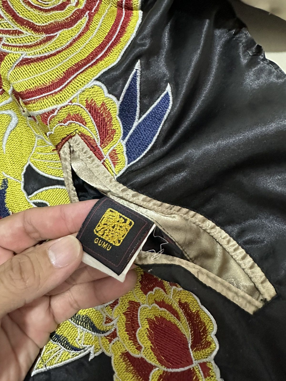 Japanese Brand Vintage Sukajan souvenir Jacket Japanese Traditional Design Size US M / EU 48-50 / 2 - 3 Thumbnail