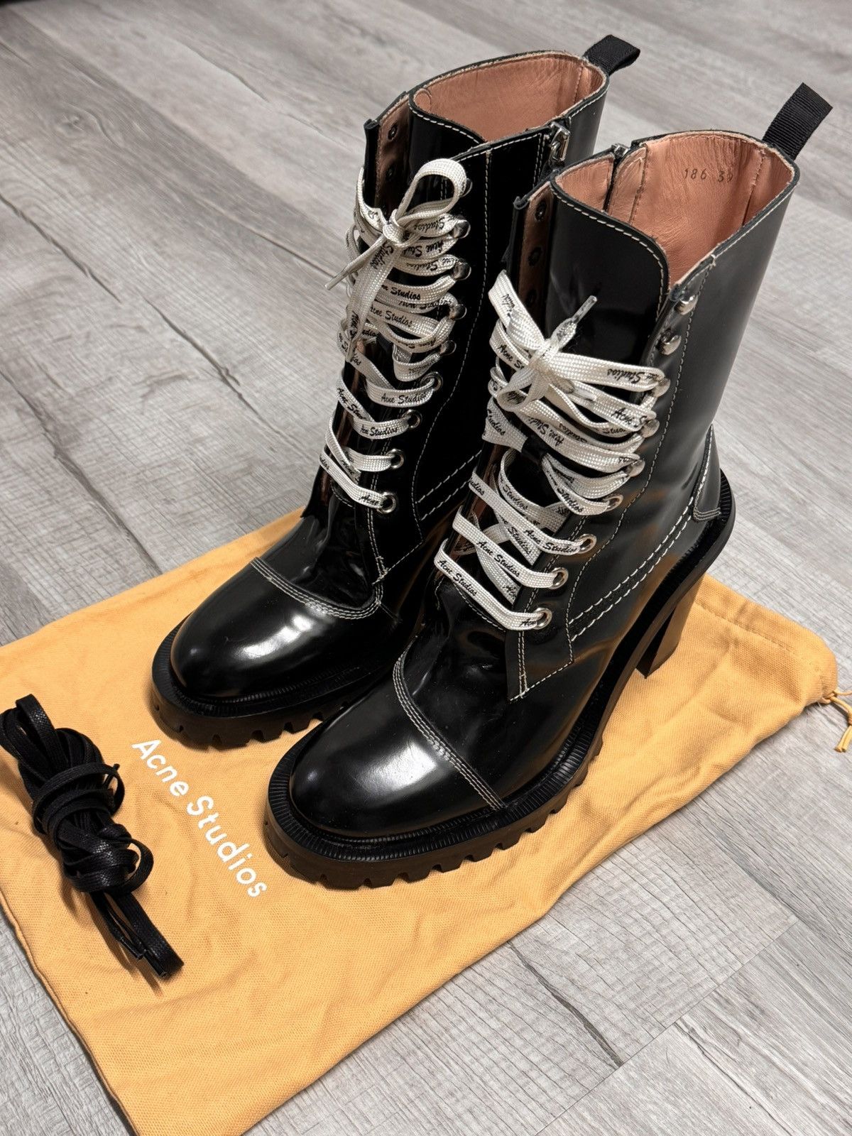 Acne Studios Acne Studios Bertrand Hiking Boots | Grailed