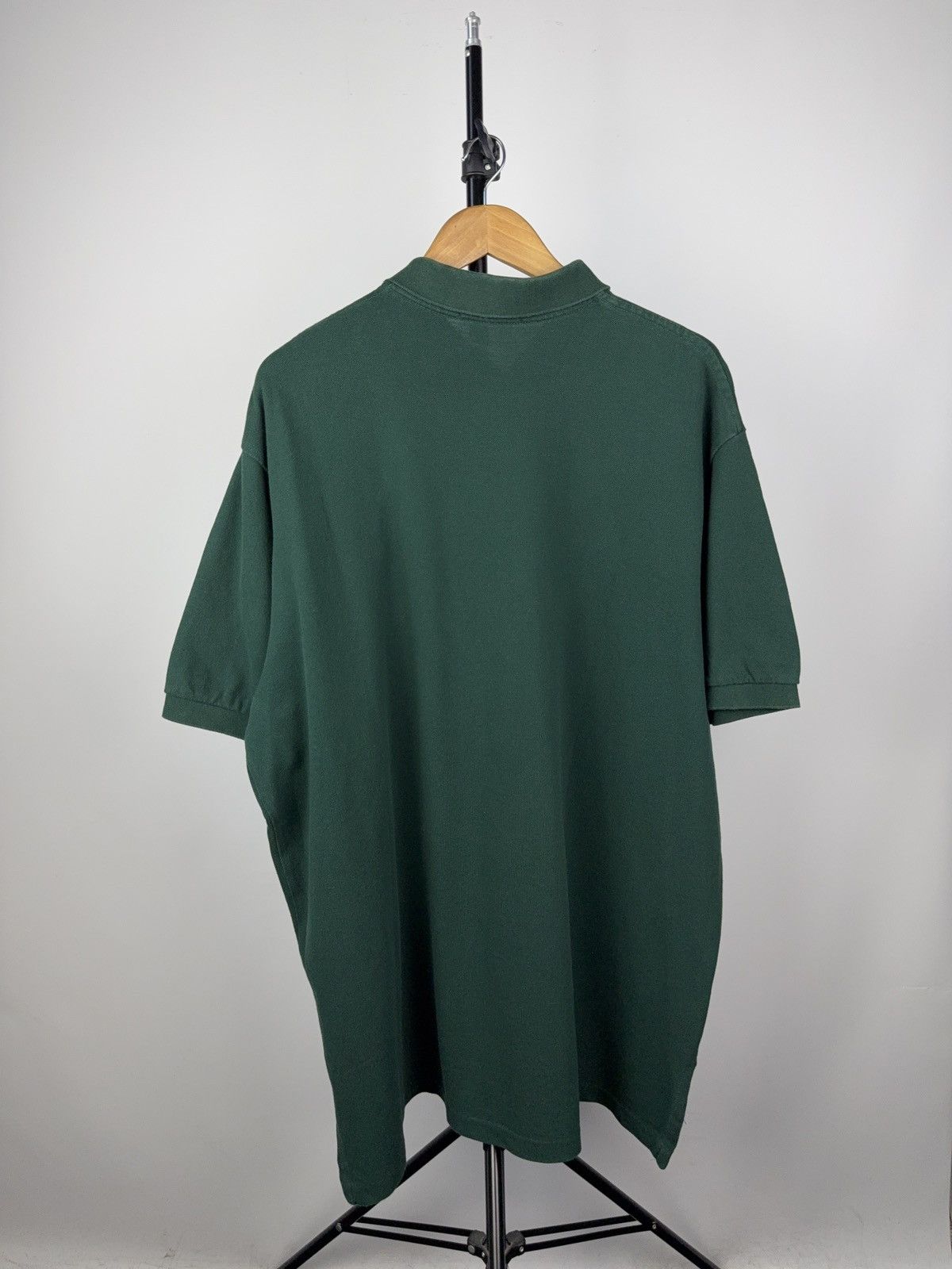 Polo Ralph Lauren × Vintage Polo Ralph Lauren XXL Green Polo Shirt Orange Logo USA Fit Size US XXL / EU 58 / 5 - 7 Thumbnail