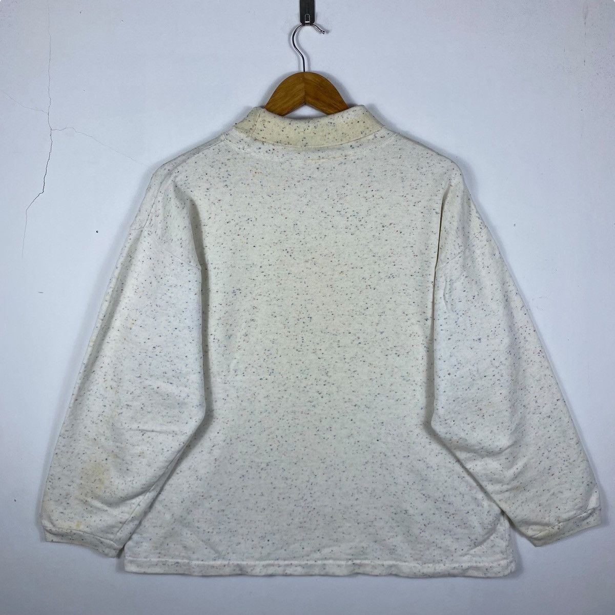MLB × Vintage Vintage 90's CLEVELAND INDIANS MLB Graphic Turtleneck Size US L / EU 52-54 / 3 - 4 Thumbnail