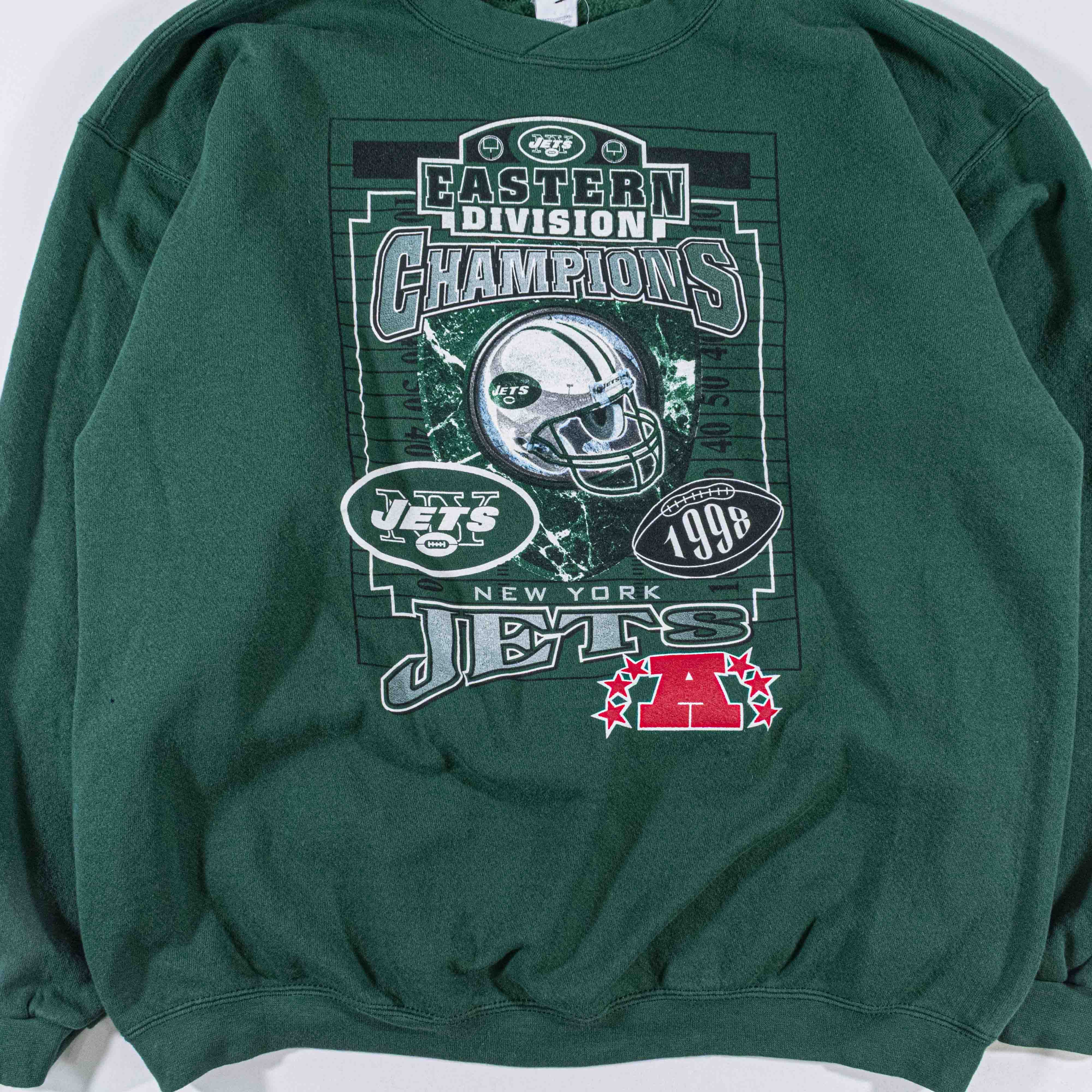 Starter VTG New York Jets 98 Division Champions Starter Sweatshirt Size US XL / EU 56 / 4 - 5 Thumbnail