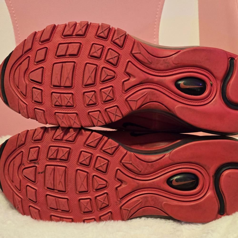Nike Nike Women's Red Air Max 97 Shoes Size US 7 / IT 37 - 5 Thumbnail