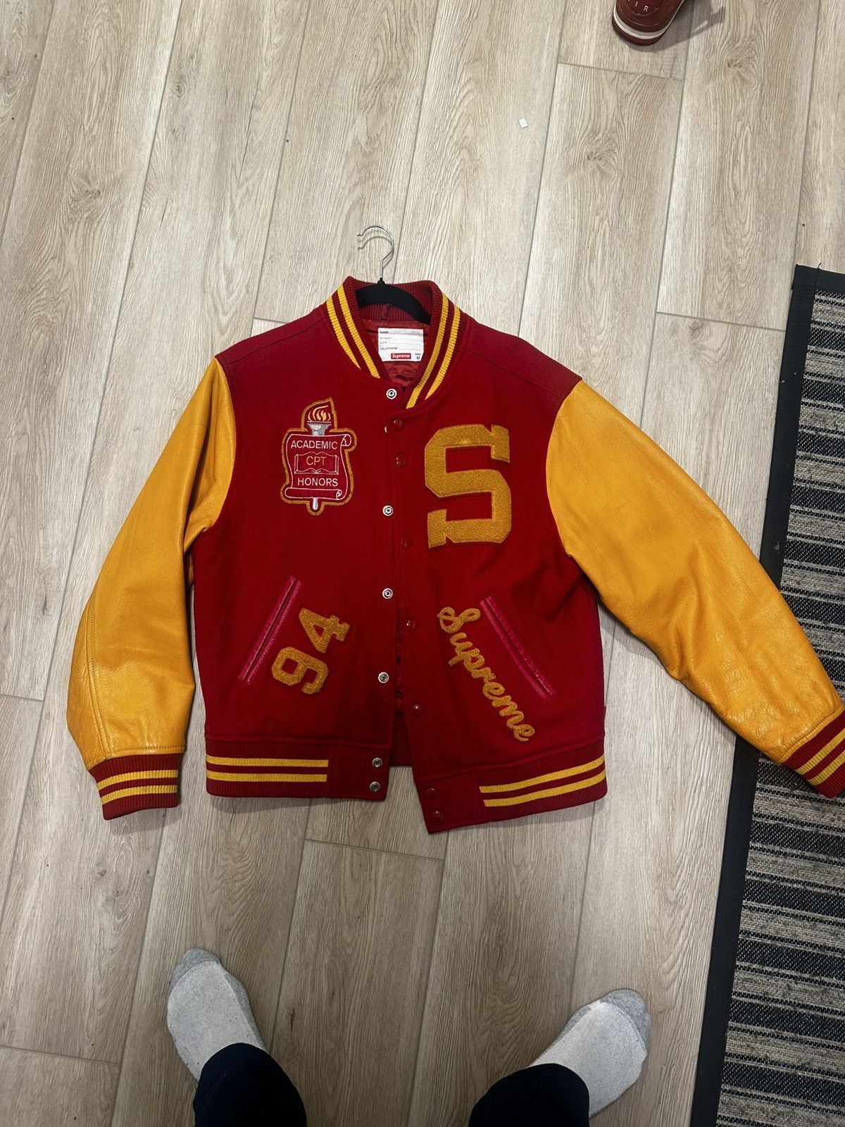 Supreme Supreme Team Varsity Jacket Size US M / EU 48-50 / 2 - 3 Thumbnail