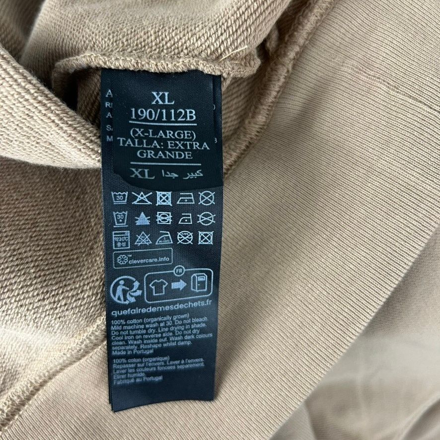 Allsaints All Saints Men's Tan Heavyweight Oversized Hoodie Size XL Size US XL / EU 56 / 4 - 7 Thumbnail
