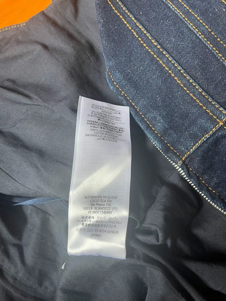 Alexander McQueen Alexander McQUEEN size 36 Cowboy short sleeved dress 2505- Size XS / US 0-2 / IT 36-38 - 7 Thumbnail