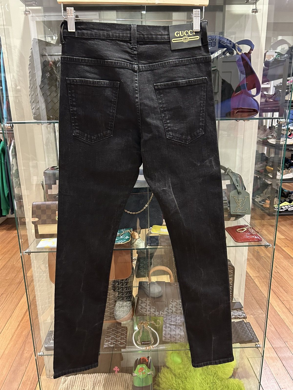 Gucci Gucci Slim Denim Jeans - Black Size US 32 / EU 48 - 2 Thumbnail