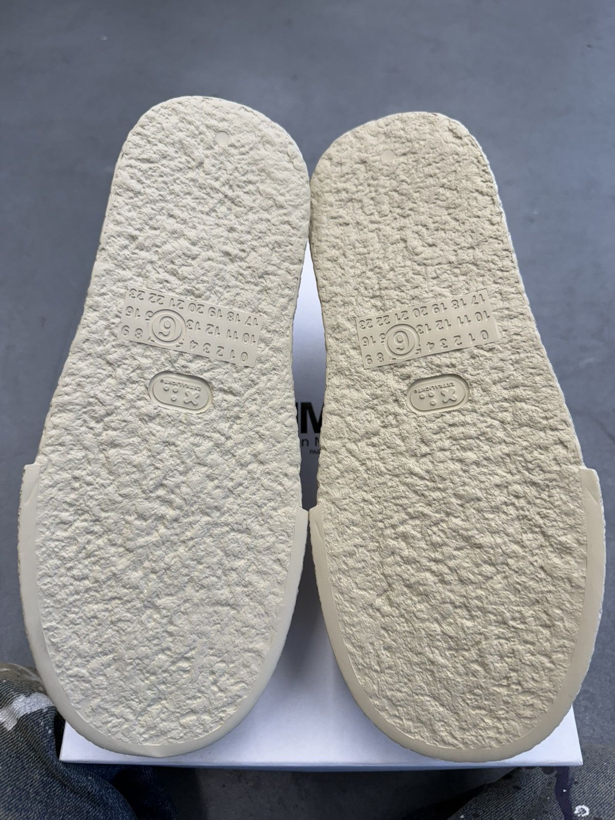Maison Margiela MM6 MAISON MARGIELA White Chunky Gambetta Sneakers Size US 8 / IT 38 - 10 Thumbnail
