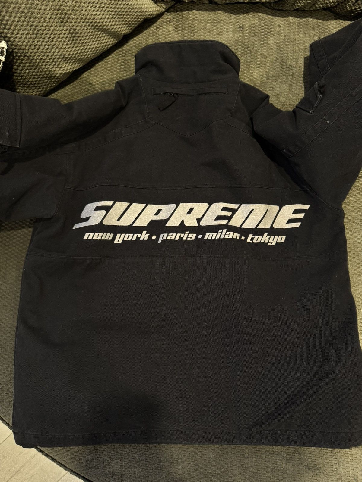 Supreme Supreme Brushed Twill Zip Jacket Size US M / EU 48-50 / 2 - 3 Thumbnail