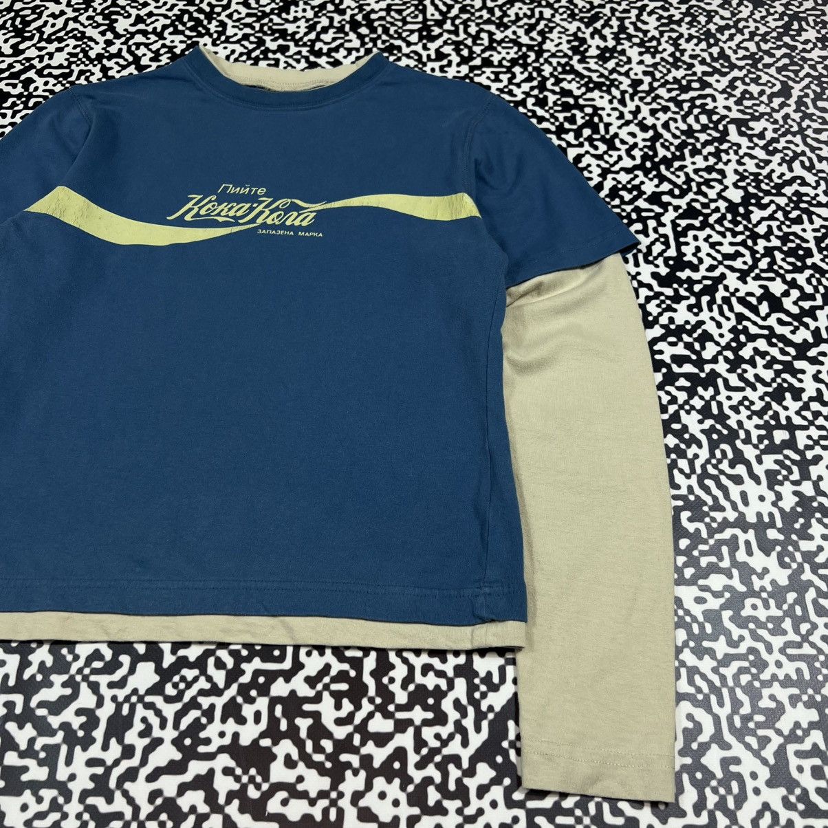 Coca Cola RARE 90s Vintage Coca Cola Big Logo Retro Longsleeve Size S / US 4 / IT 40 - 12 Thumbnail