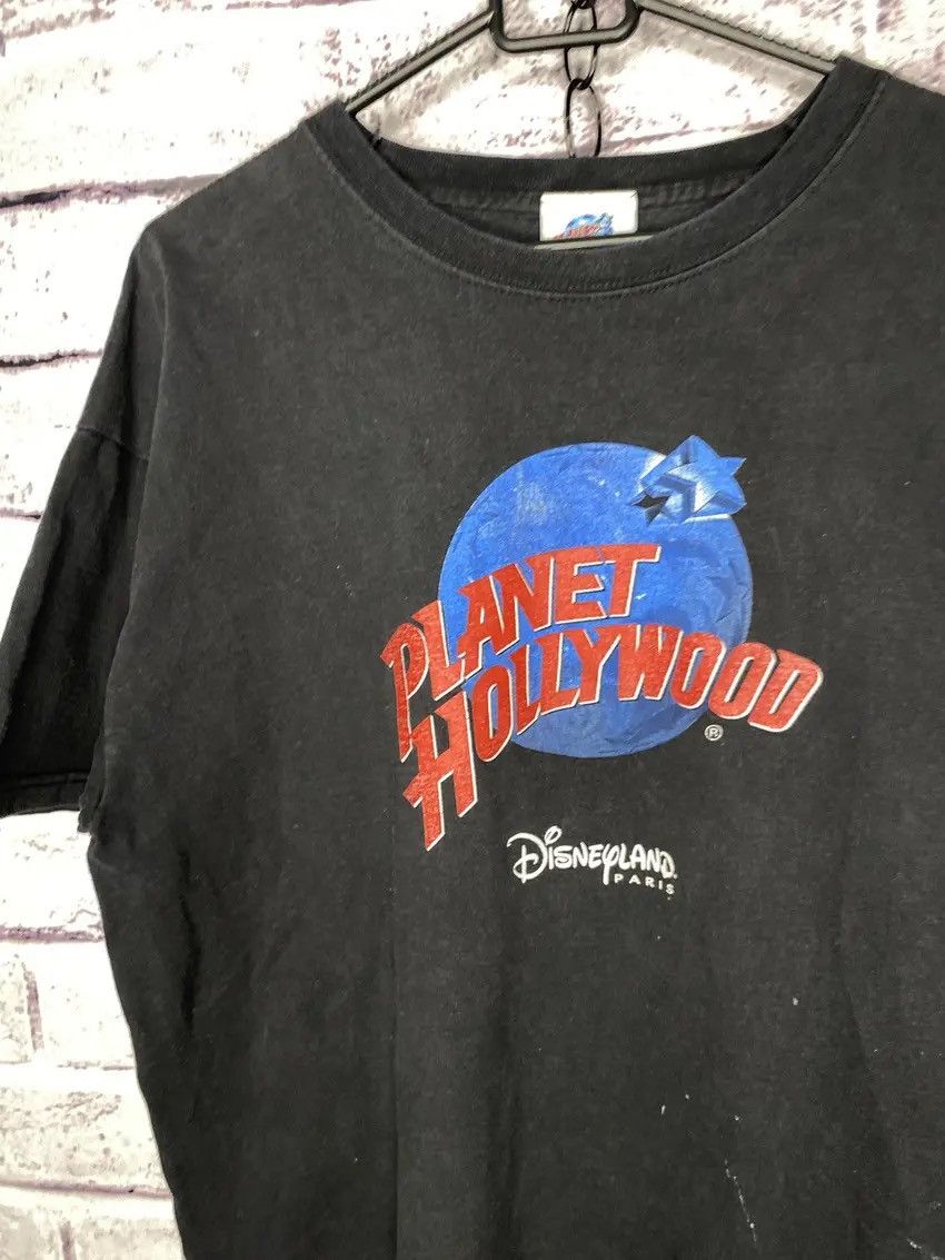 Disney MENS Vintage Walt Disney world Planet Hollywood shirt Size US XL / EU 56 / 4 - 4 Thumbnail