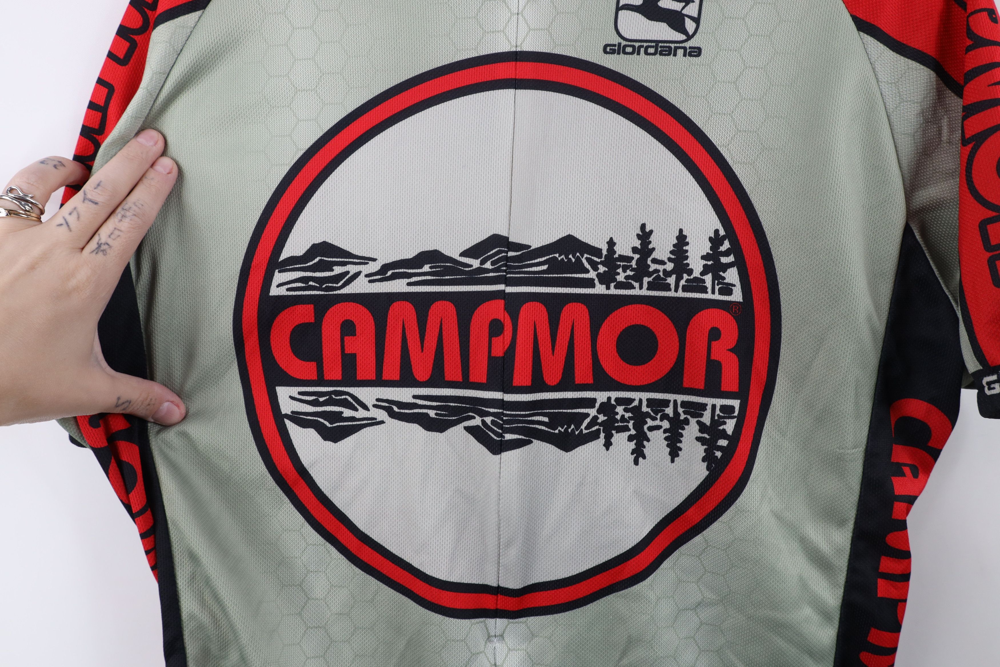 Vintage Vintage Giordana Campmor Bicycle Cycling Jersey Shirt Size US M / EU 48-50 / 2 - 8 Thumbnail