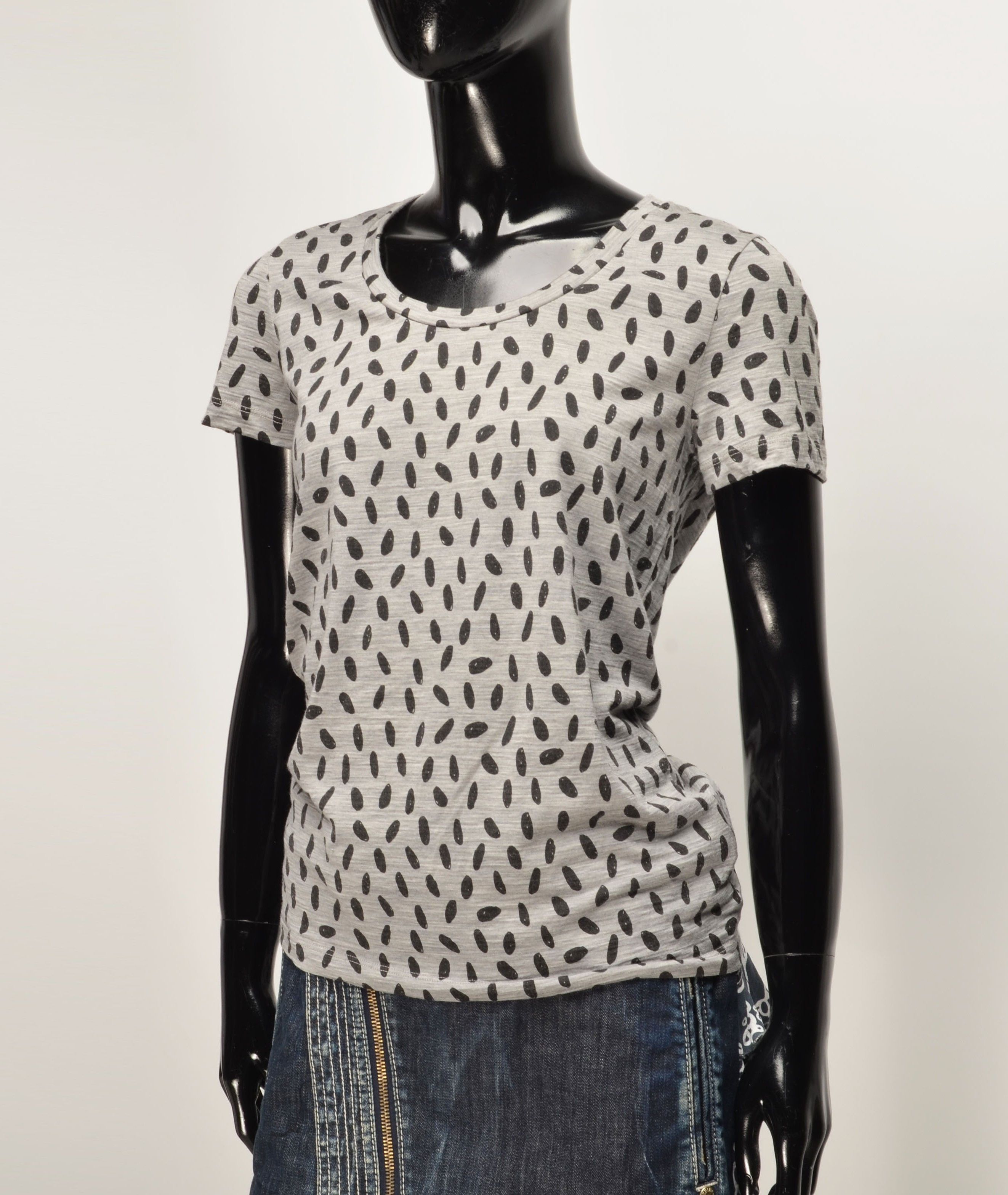 Icebreaker Icebreaker Merino Wool Scoop Neck Printed T-Shirt Size XS / US 0-2 / IT 36-38 - 2 Thumbnail