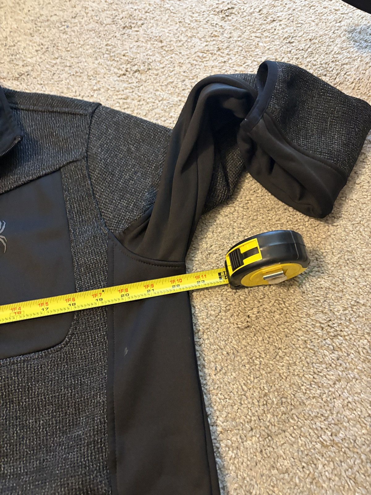 Spyder Spyder Fleece Zip Up Jacket Size Large Gray Black Athletic Size US L / EU 52-54 / 3 - 3 Thumbnail