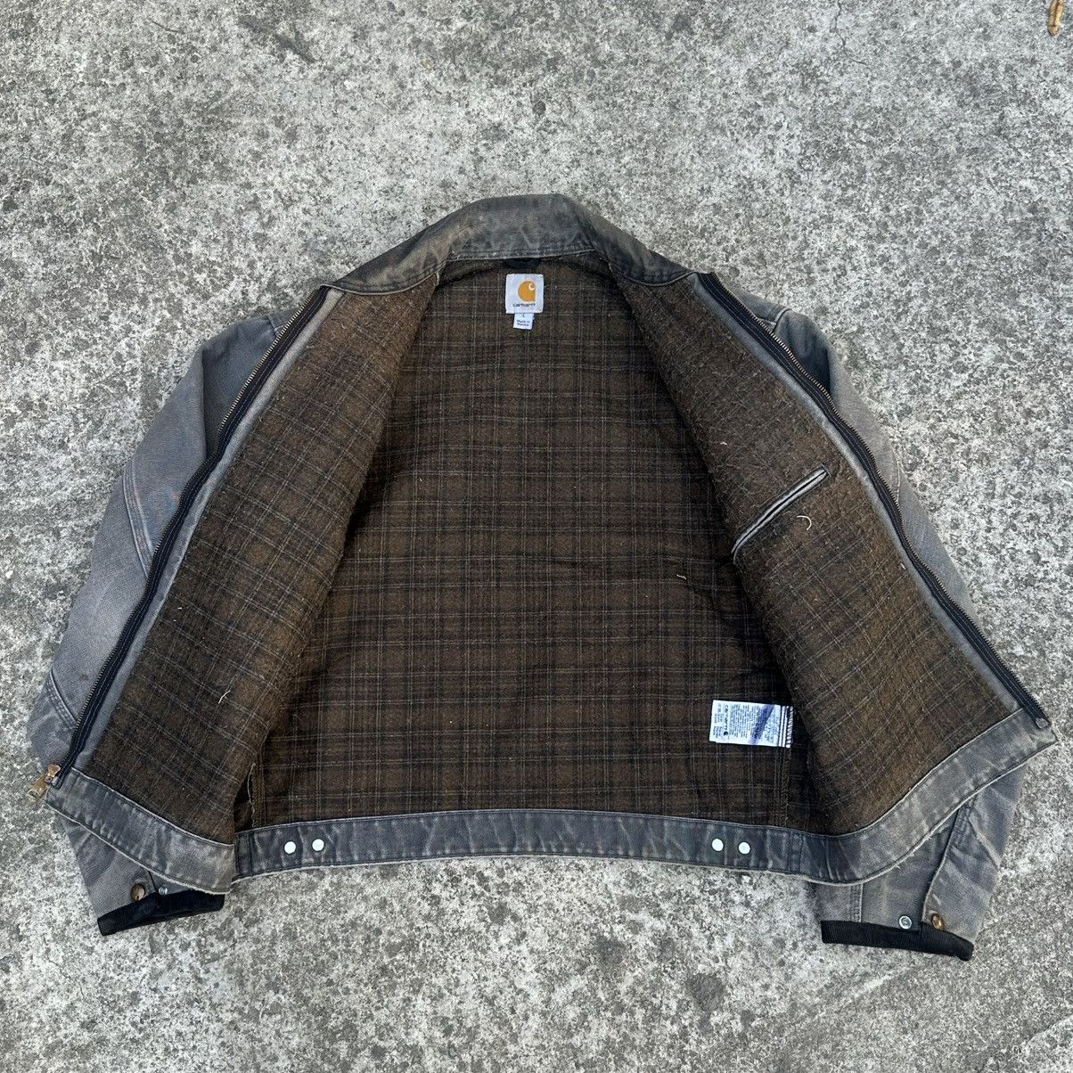Carhartt Crazy Vintage 00s Faded Carhartt Detroit Jacket J97 GVL Size US L / EU 52-54 / 3 - 5 Thumbnail