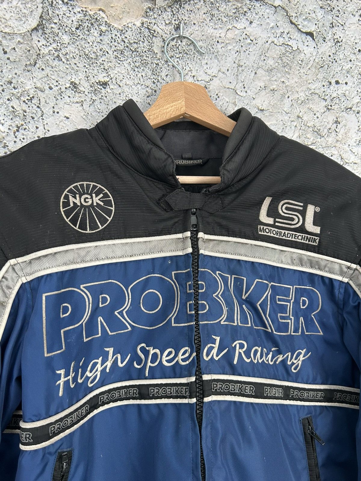 Vintage Vintage Probiker Racing Moto Jacket Avant Garde Punk Size US L / EU 52-54 / 3 - 4 Thumbnail