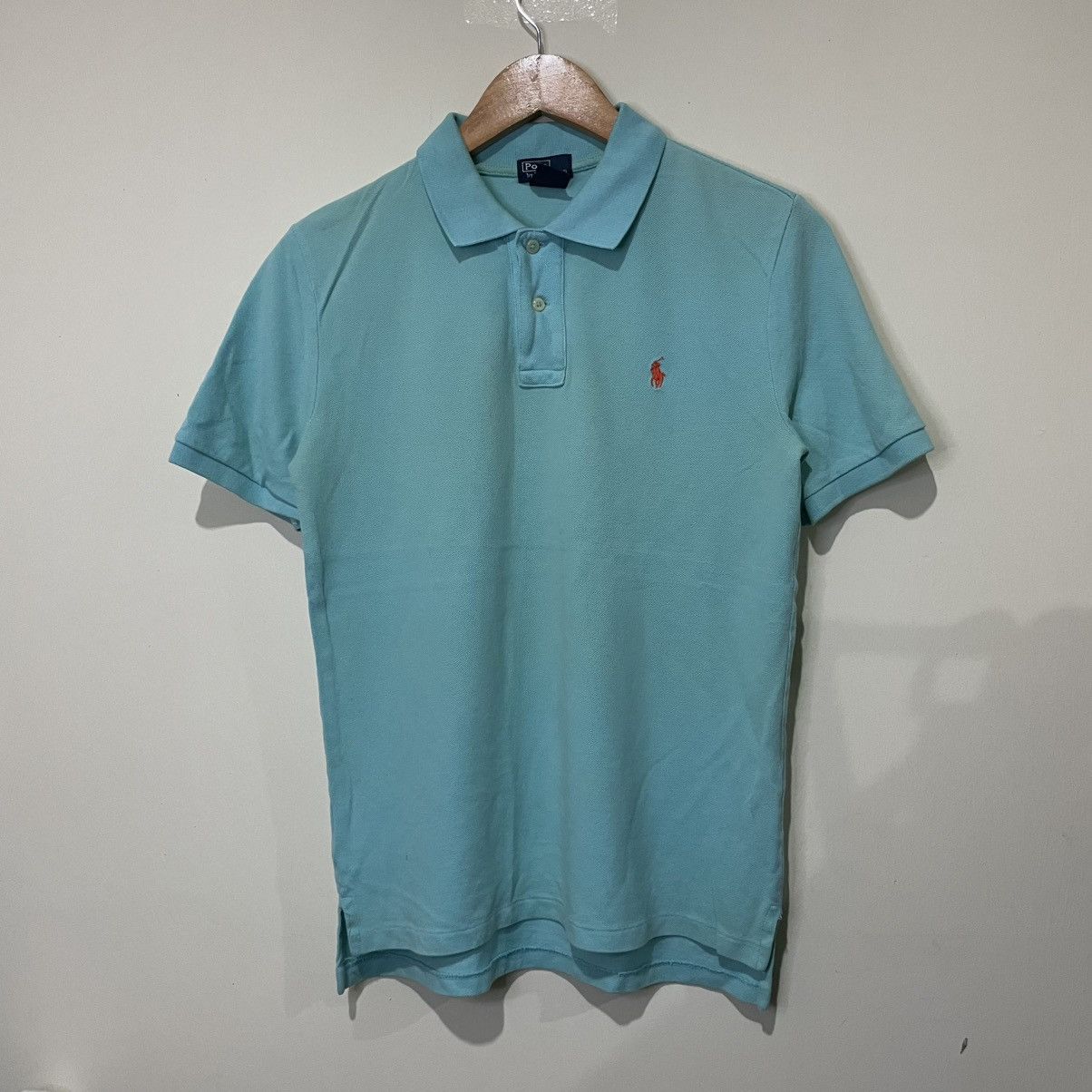 Polo Ralph Lauren Polo Ralph Lauren Mint Collar Tee Size US S / EU 44-46 / 1 - 1 Thumbnail