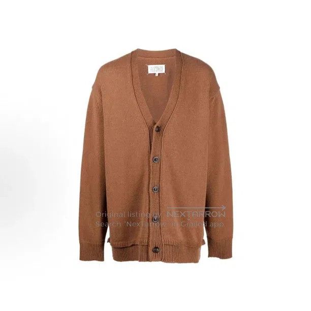 Maison Margiela Maison Margiela Buttoned long-sleeved woollen knitted card Size M / US 6-8 / IT 42-44 - 6 Thumbnail