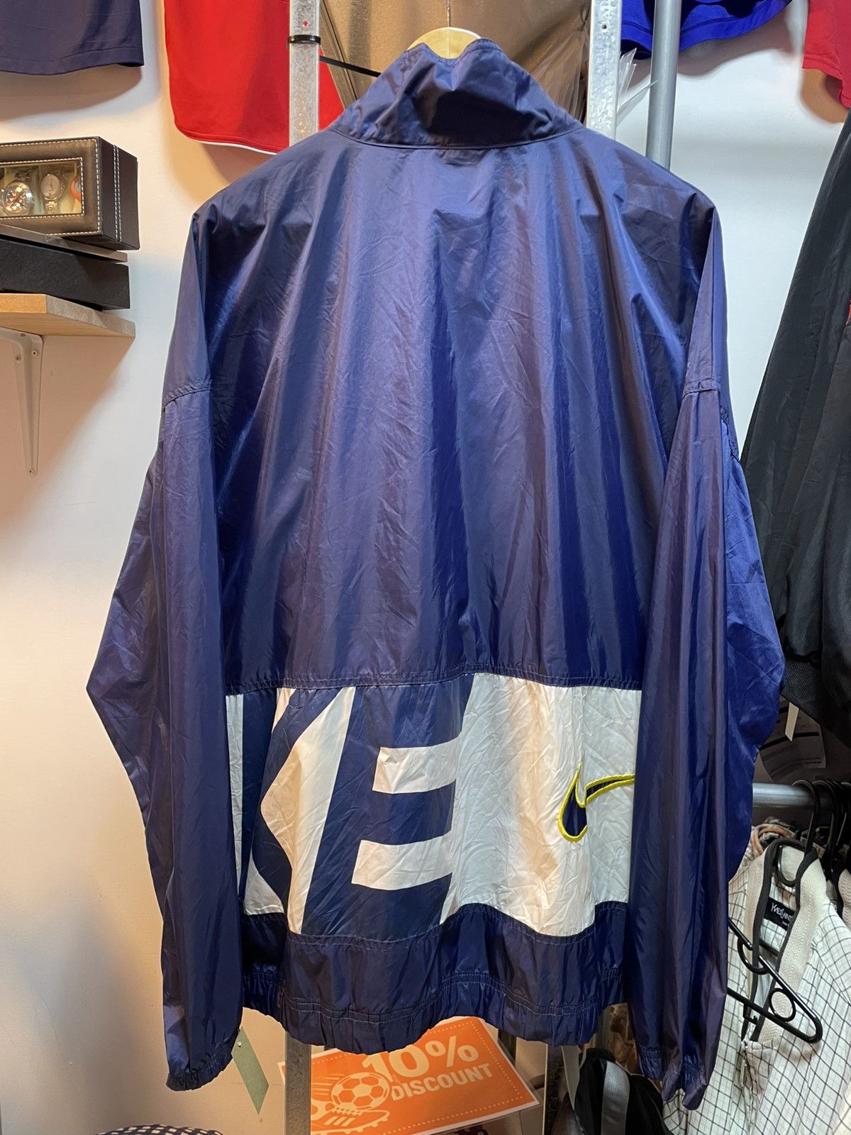 Nike Vintage Nike Windbreaker Jacket Size US XXL / EU 58 / 5 - 3 Thumbnail