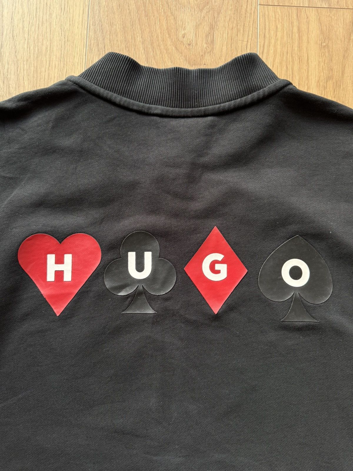 Hugo Boss Hugo Full House Bomber Sweatshirt Black | M-L | Zip Size US M / EU 48-50 / 2 - 4 Thumbnail