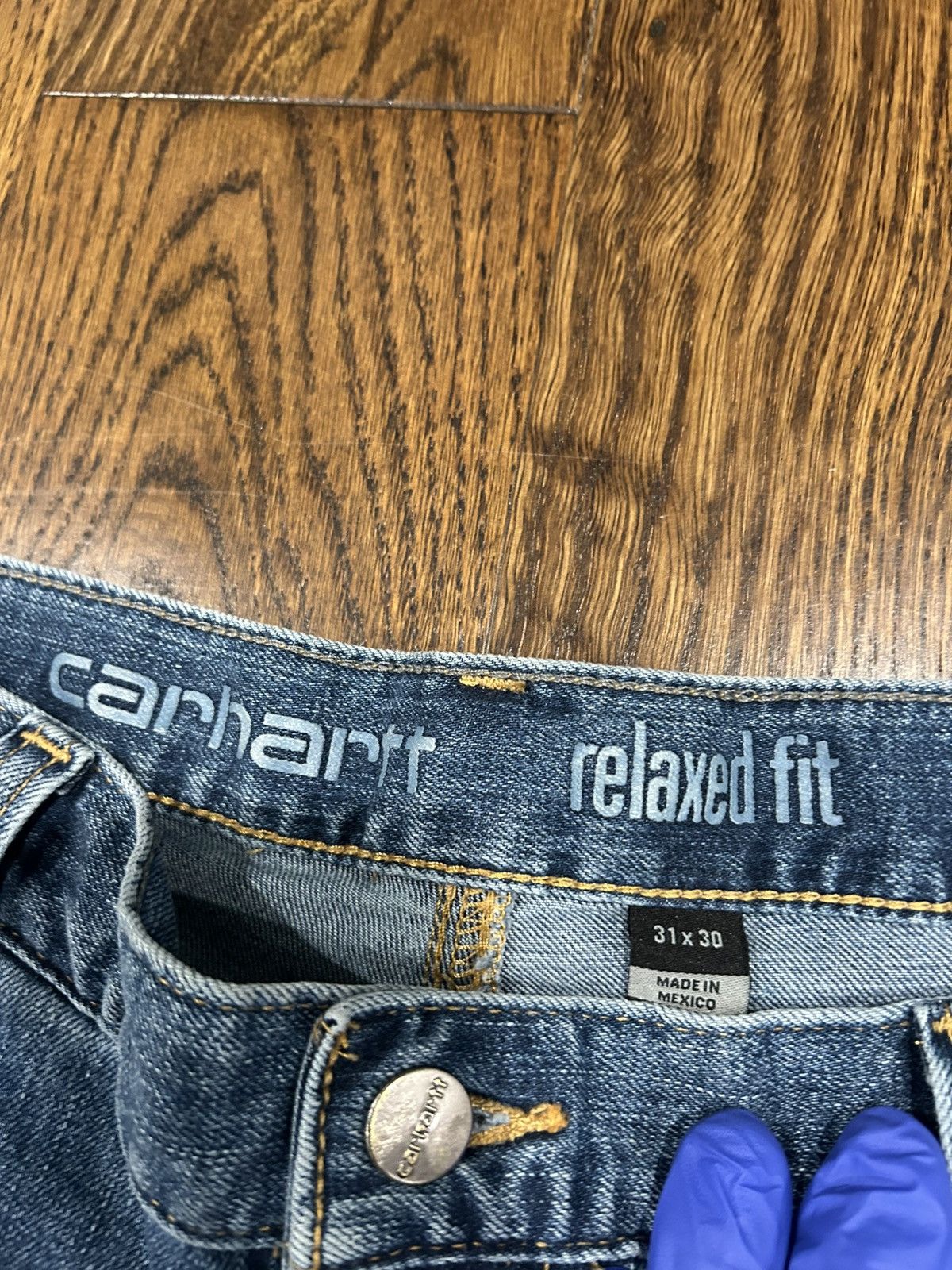 Carhartt Carhartt Carpenter Jeans Size US 31 - 3 Thumbnail