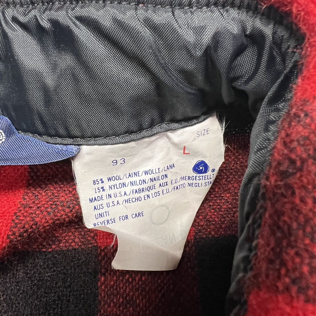 Vintage × Woolrich Woolen Mills Woolrich Flannel Shirt Red Plaid Buffalo Button Up Wool Size US L / EU 52-54 / 3 - 6 Thumbnail