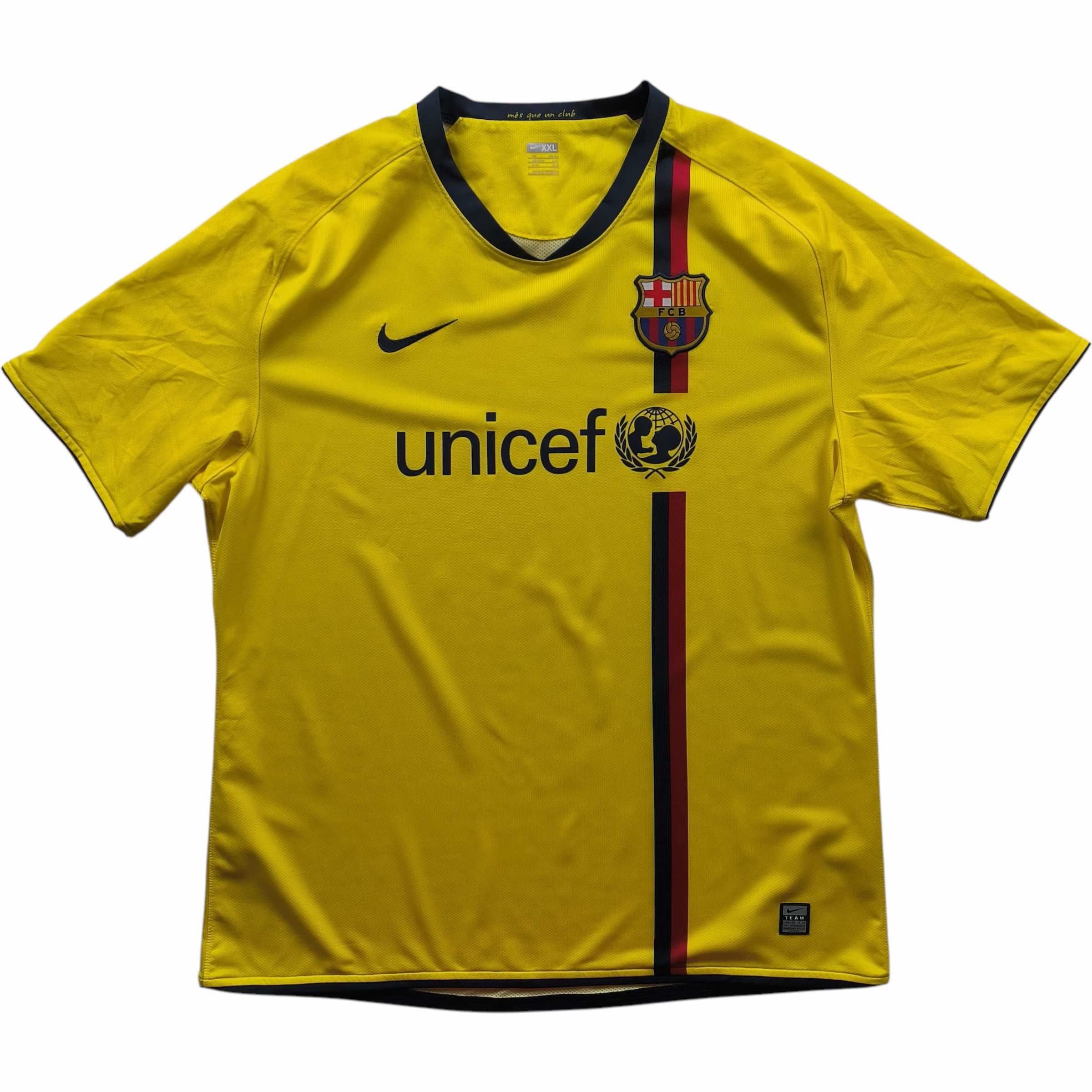 Nike Barcelona 2008-09 Nike away Player Issue football jersey XXL Size US XXL / EU 58 / 5 - 1 Thumbnail