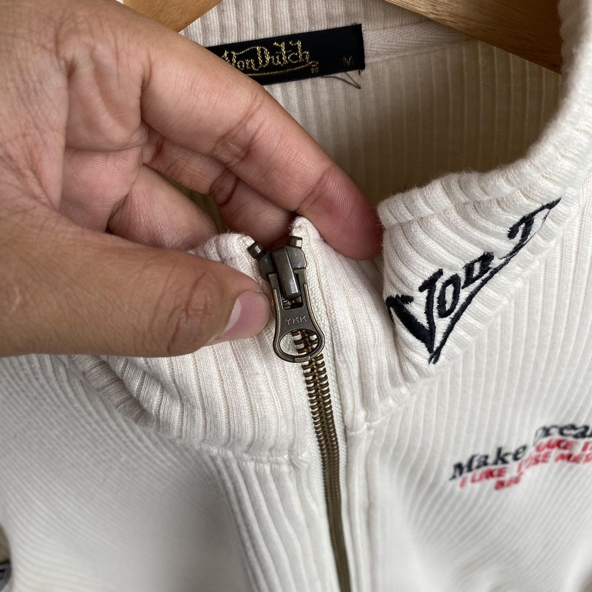 Von Dutch Vintage Von Dutch Zipper Sweater Size US M / EU 48-50 / 2 - 6 Thumbnail