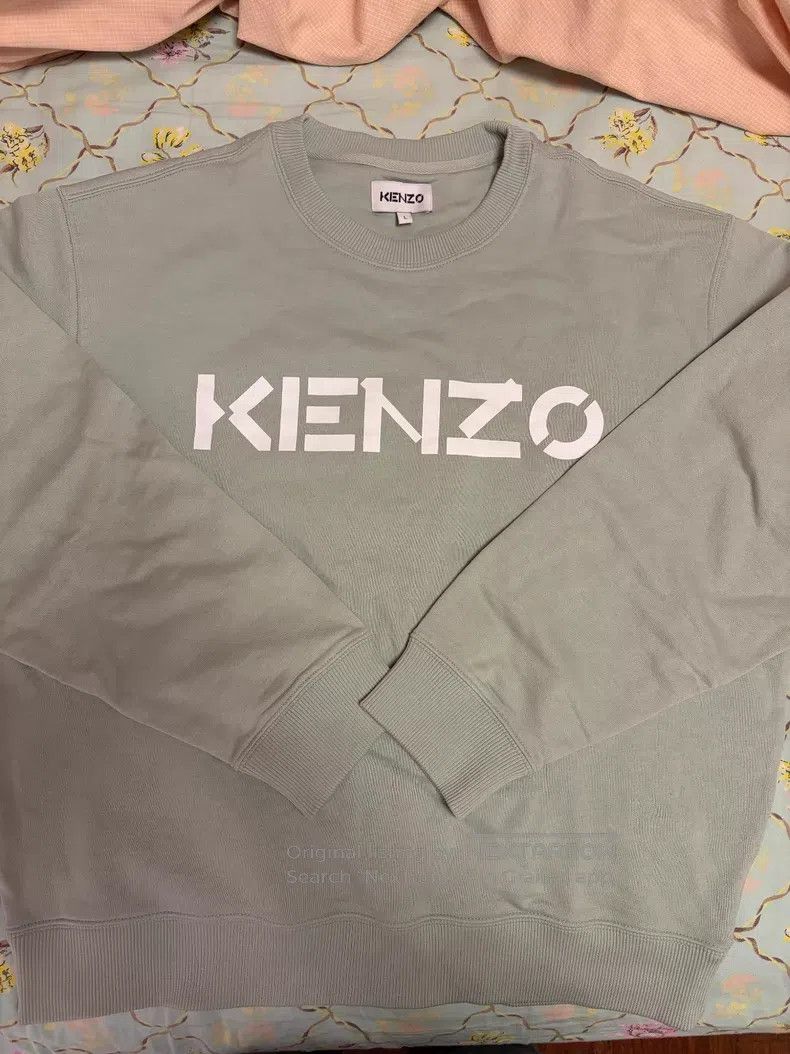 Kenzo Kenzo Sweatshirt, gray-green Size L / US 10 / IT 46 - 1 Thumbnail