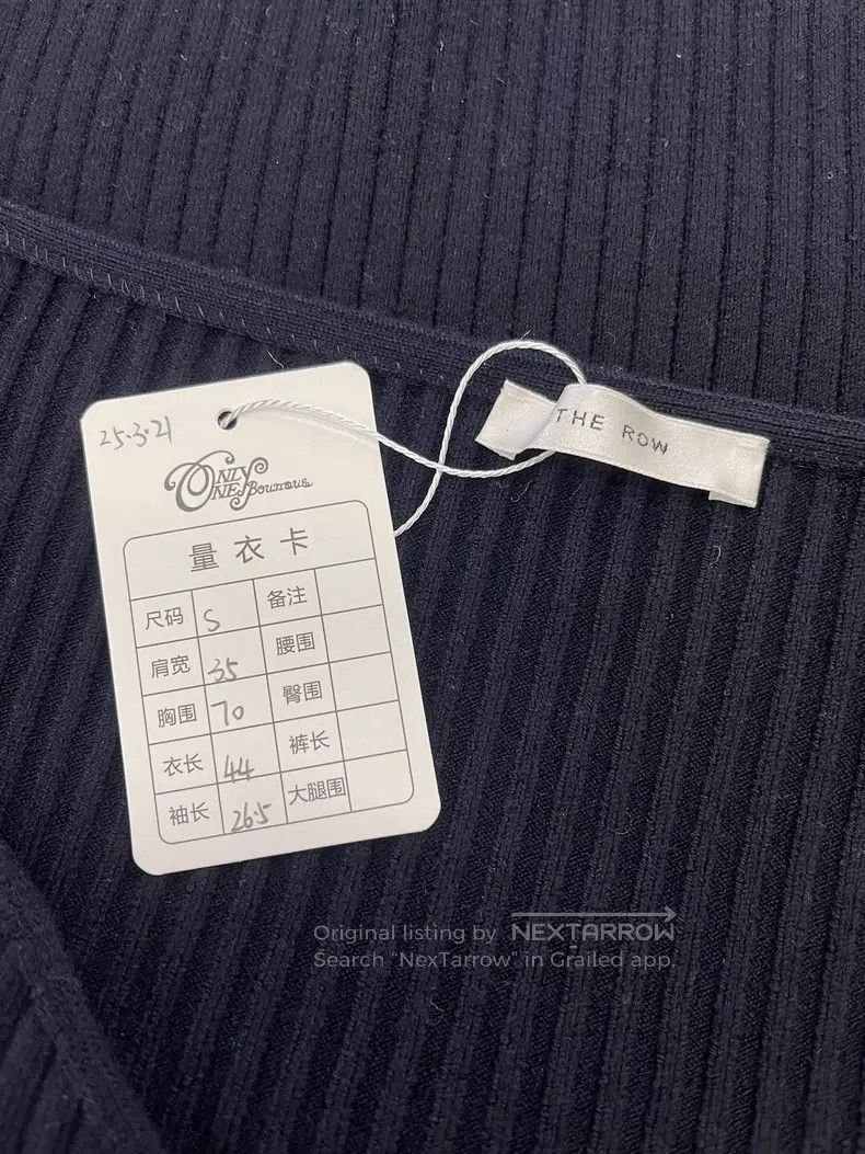 The Row The Row Ribbed wool top Size S / US 4 / IT 40 - 3 Thumbnail