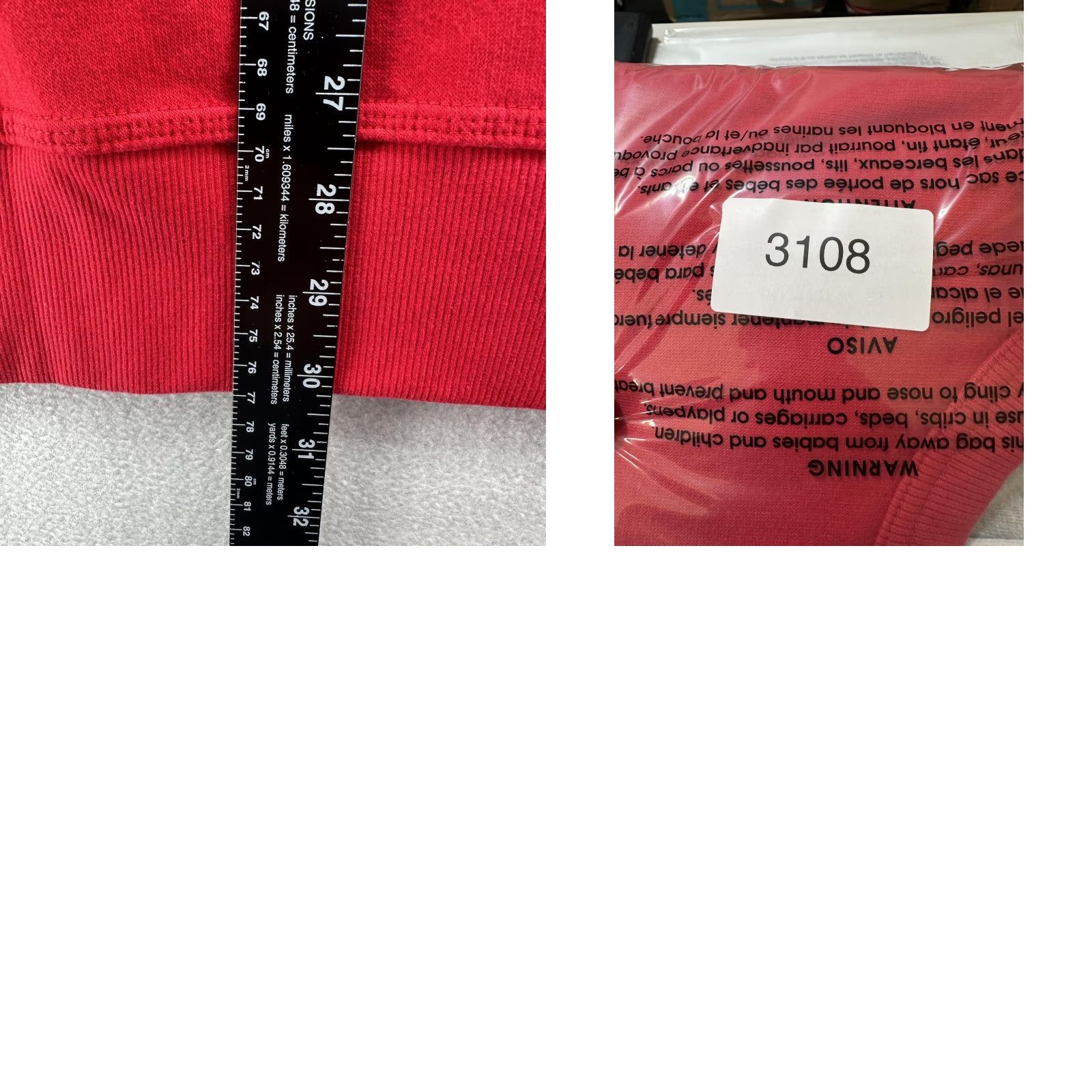 Champion Champion Sweatshirt Mens XL Red Fleece Crewneck Pullover Embroidered Logo Top All Seasons Size US XL / EU 56 / 4 - 8 Thumbnail