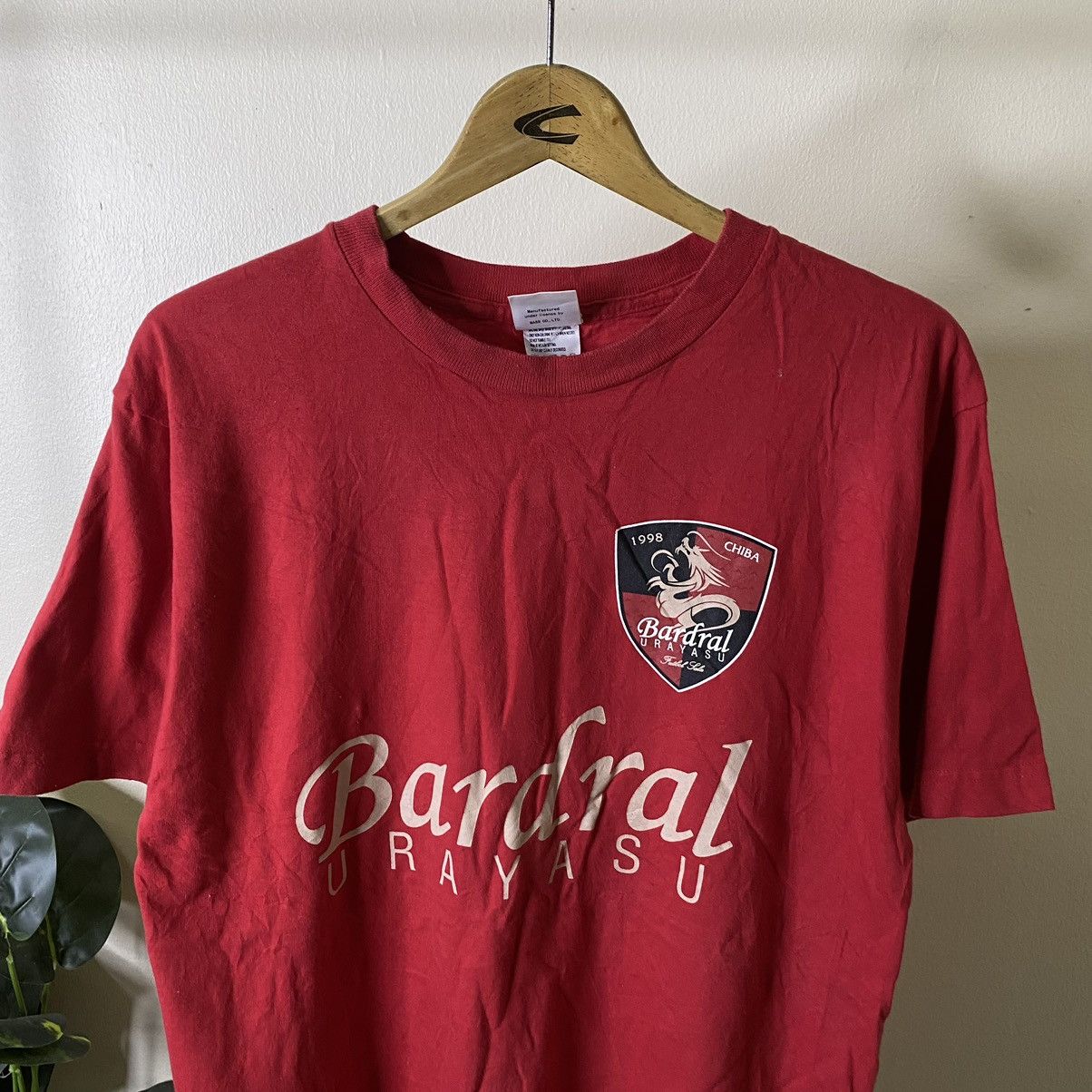 Japanese Brand 1990s Bardral Urayasu Japanese Futsal Club Merchandise Tee Size US L / EU 52-54 / 3 - 2 Thumbnail