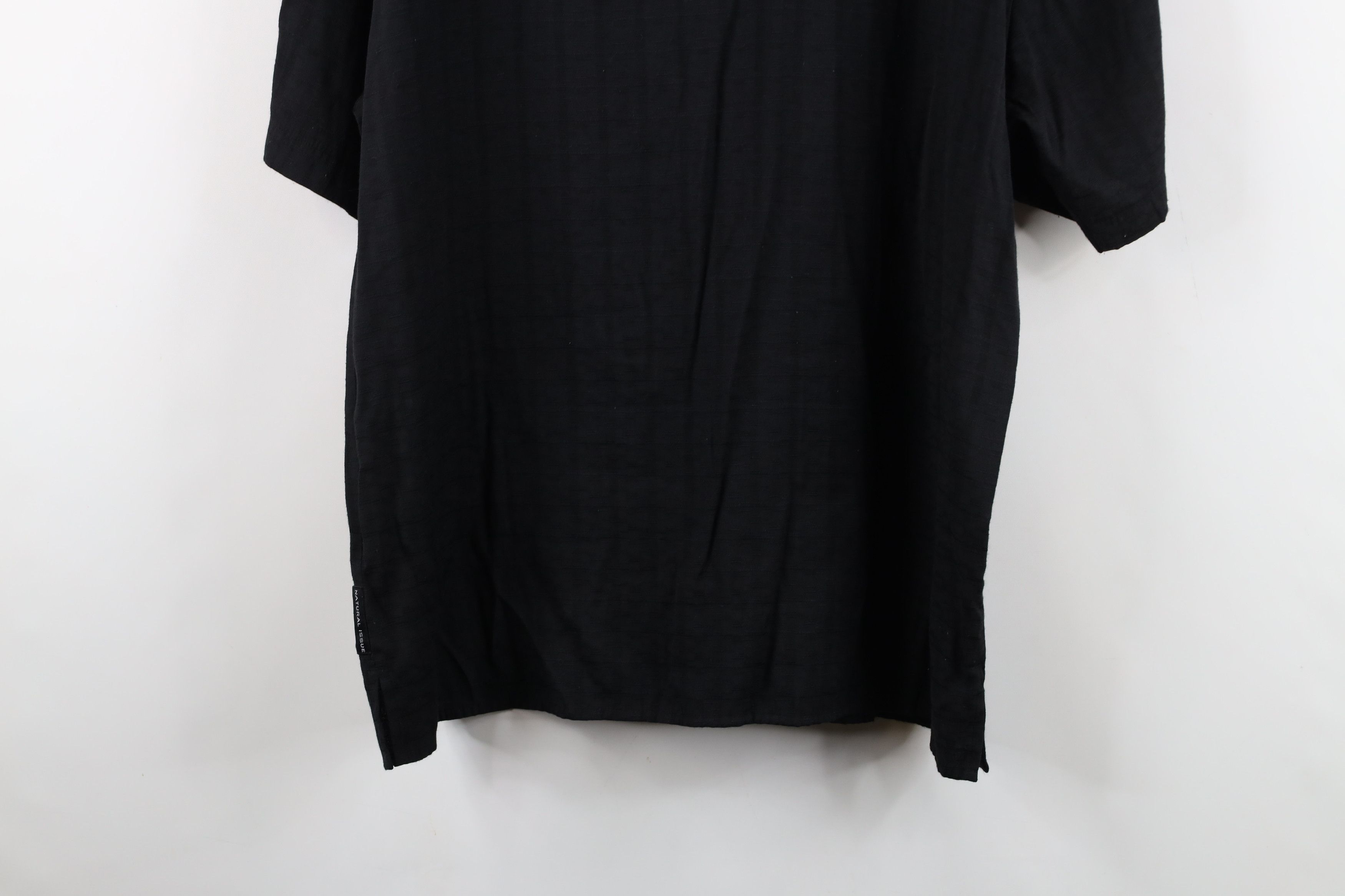 Vintage Vintage 90s Y2K Streetwear Knit Camp Collar Button Shirt Size US L / EU 52-54 / 3 - 11 Thumbnail