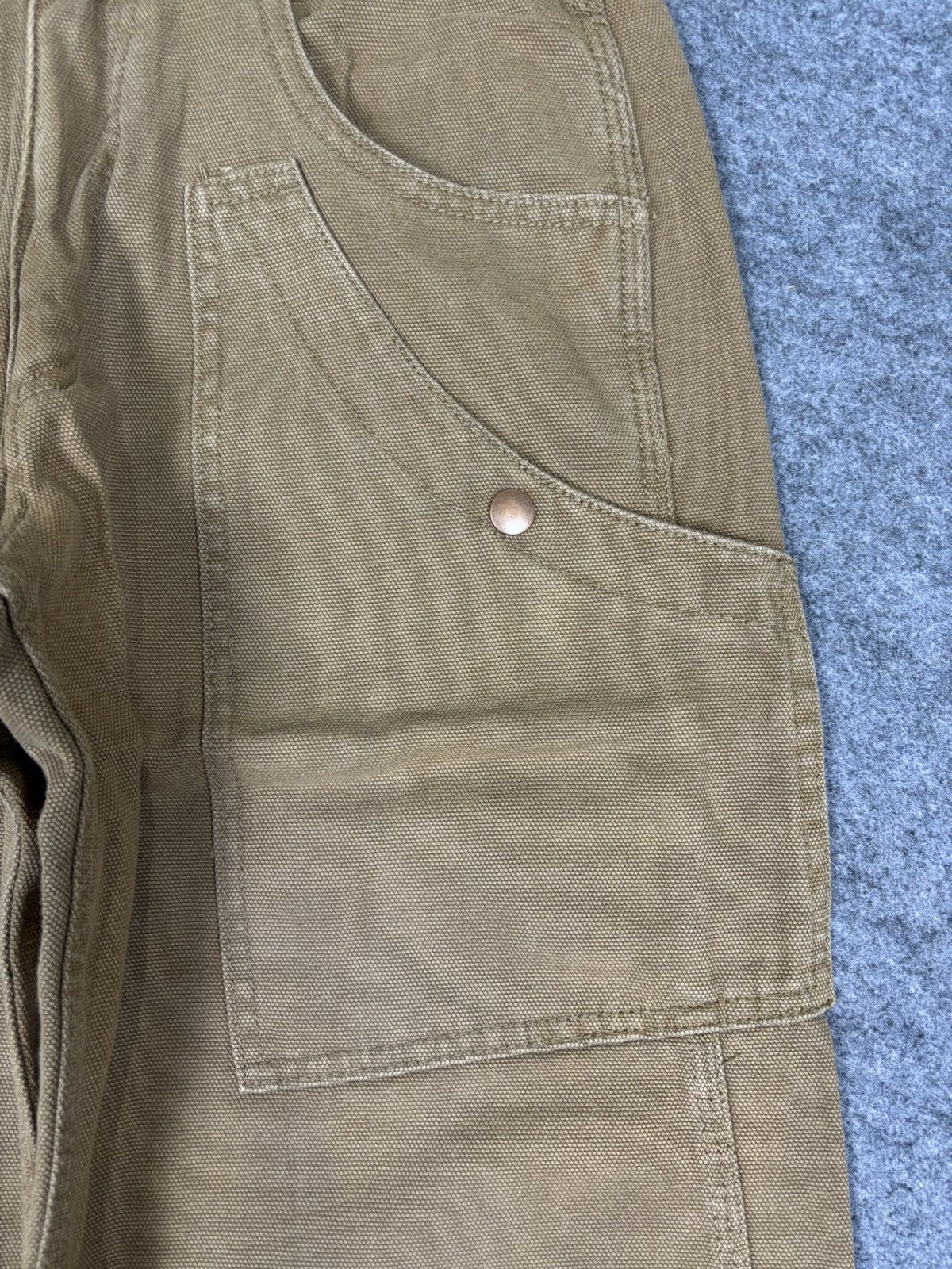 Japanese Brand AMORE PURO Dope Sick Tactical Rare Duck Canvas Pant K98 Size US 28 / EU 44 - 5 Thumbnail