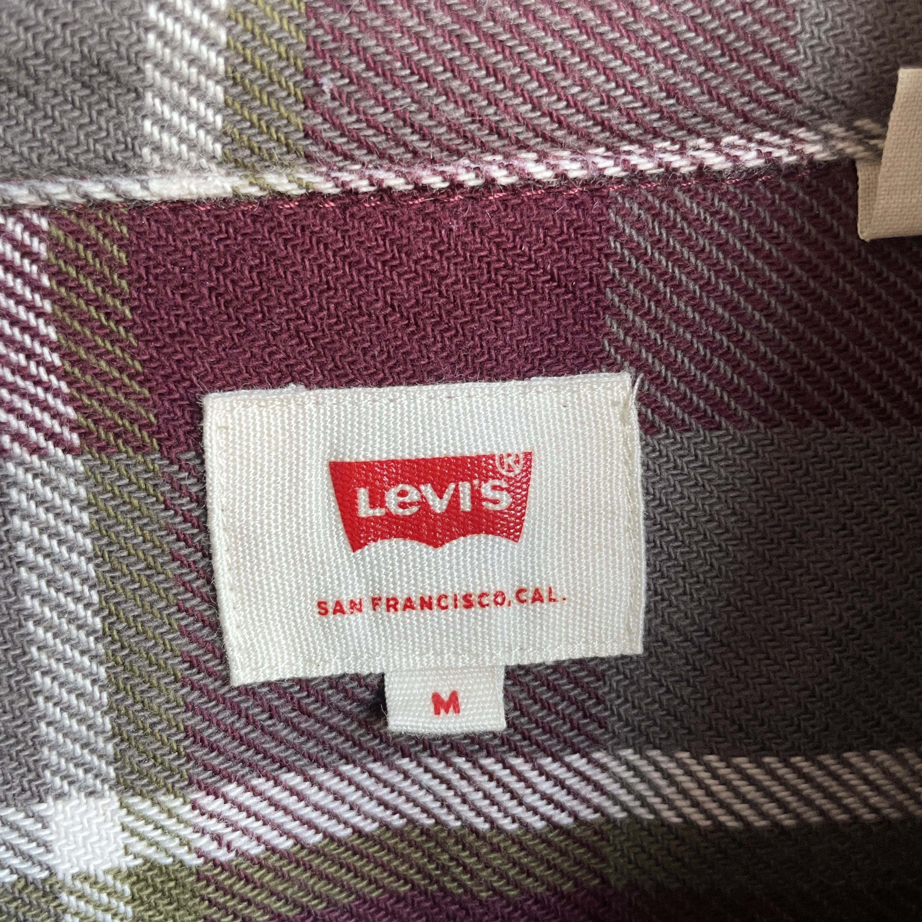 Levi's Levi's Checkered Flannel Shirt Size M Size US M / EU 48-50 / 2 - 5 Thumbnail