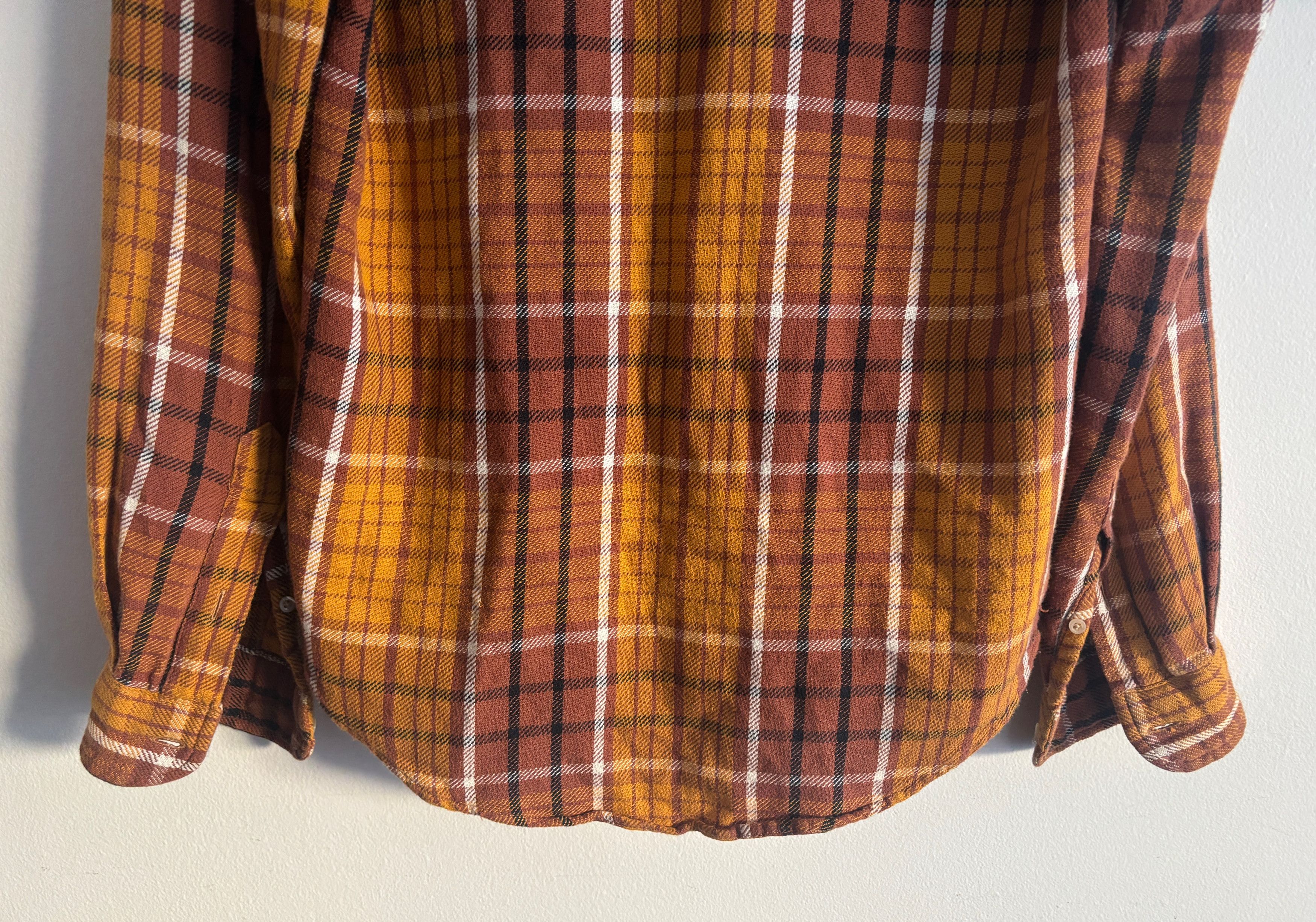 Levi's Vintage Clothing LVC Plaid Check Flannel Shirt - Small Size US S / EU 44-46 / 1 - 9 Thumbnail