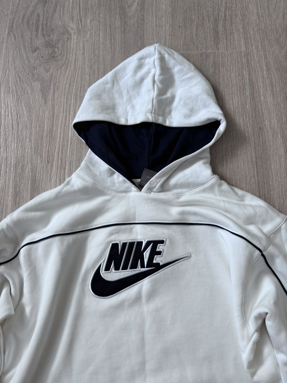 Nike × Vintage Nike vintage hoodie 90s rare Size US S / EU 44-46 / 1 - 2 Thumbnail
