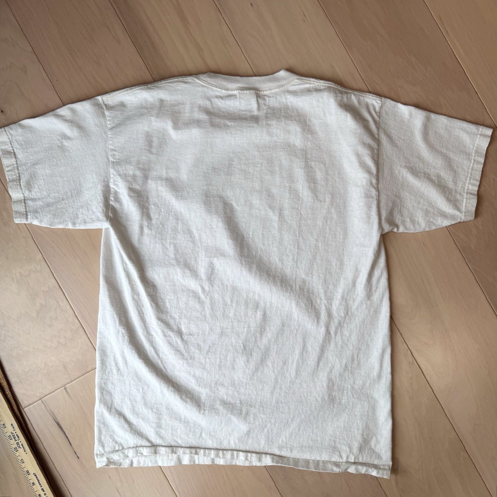 Vintage VINTAGE The Rat Patrol Shirt XL Cream 90s Military USA 90s Logo Stitch Short Sleeve Mens Shirt Size US XL / EU 56 / 4 - 7 Thumbnail