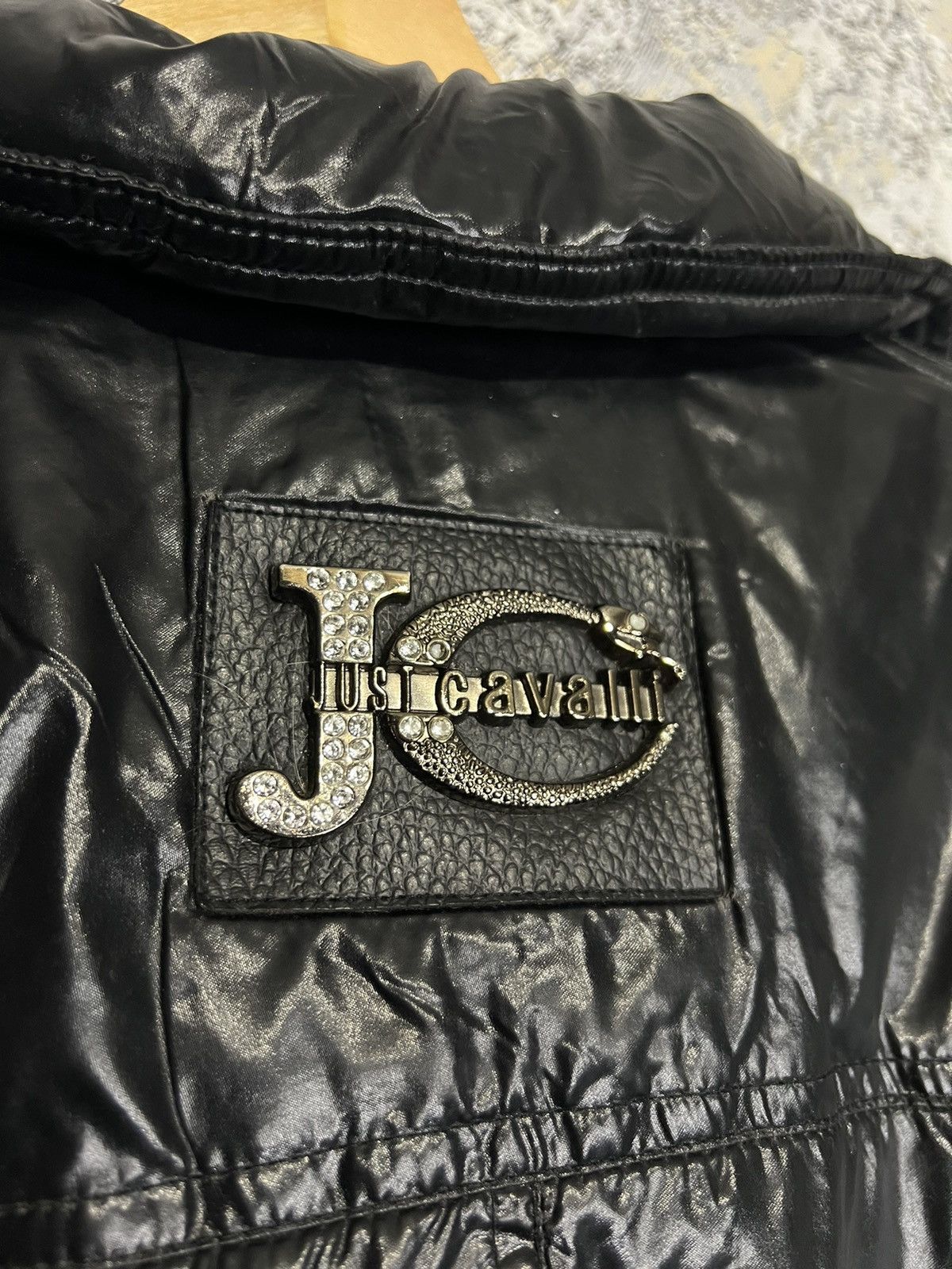 Just Cavalli × Vintage Just Cavalli Light Padded Jacket Size L / US 10 / IT 46 - 7 Thumbnail